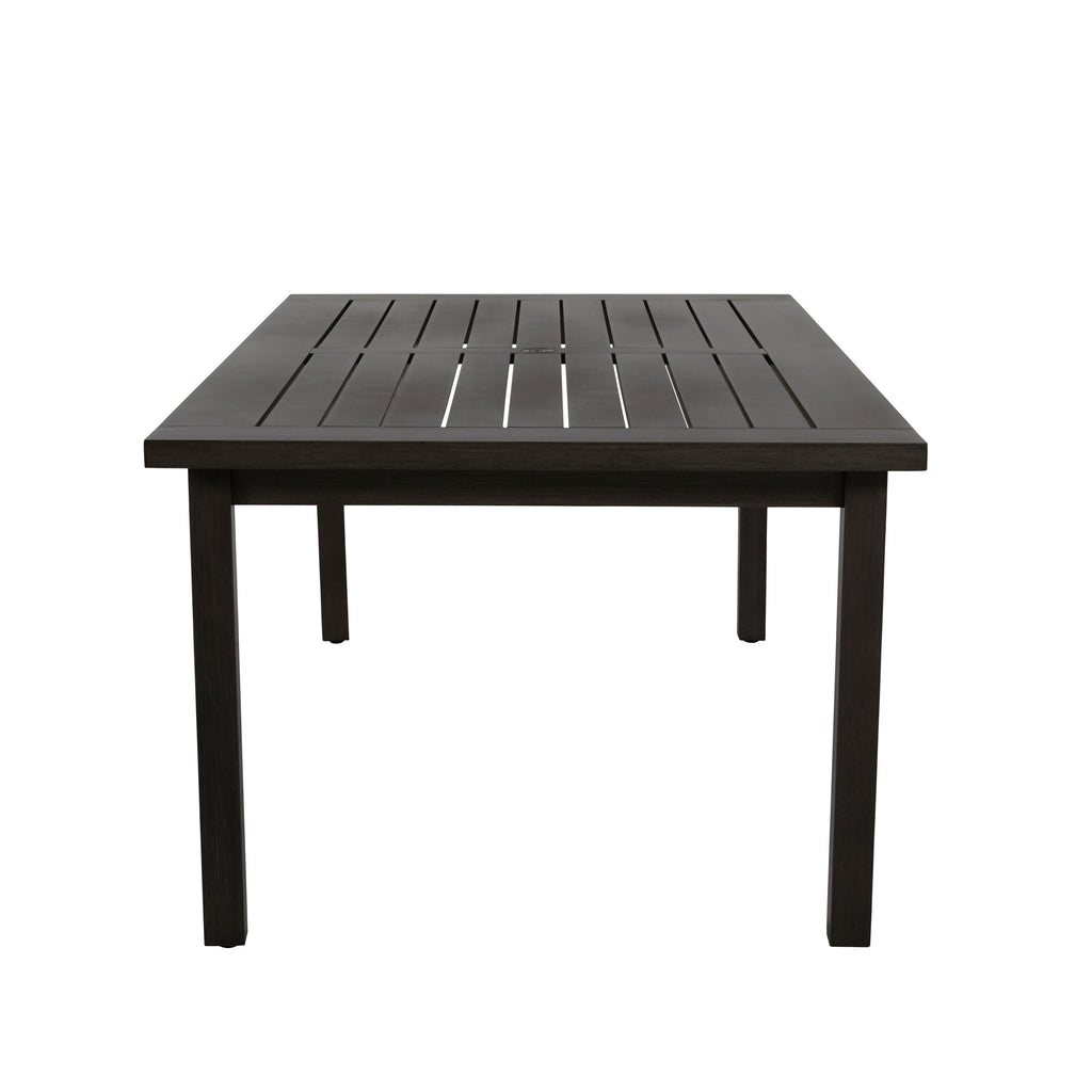 Club Rectangle Outdoor Slatted Dining Table