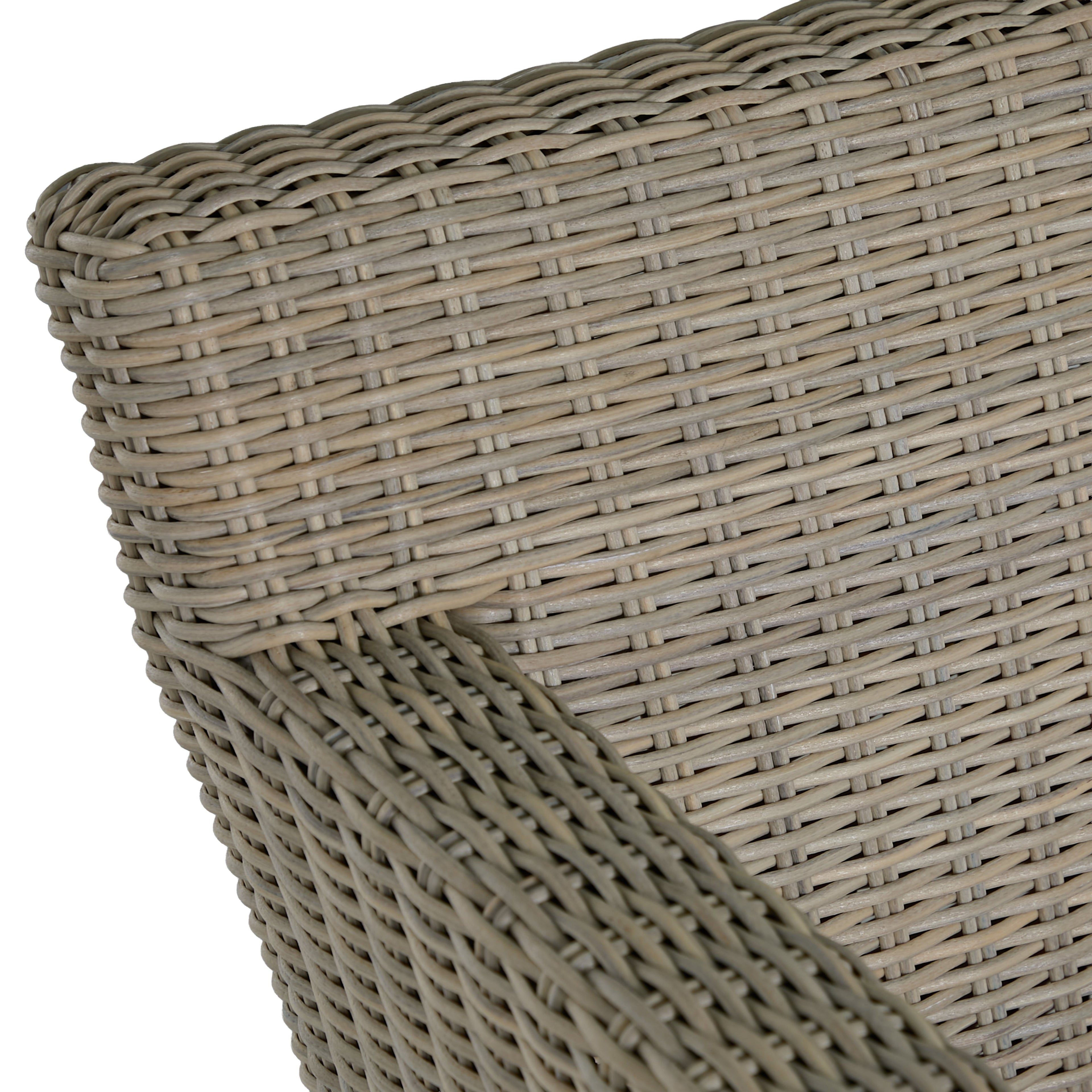 Club Woven Resin Wicker Swivel Glider Chair