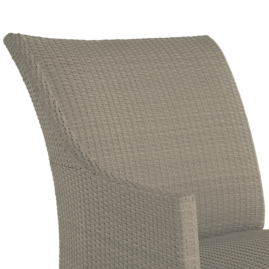 Athena Plus Wicker Slipper Sectional Sofa LAF