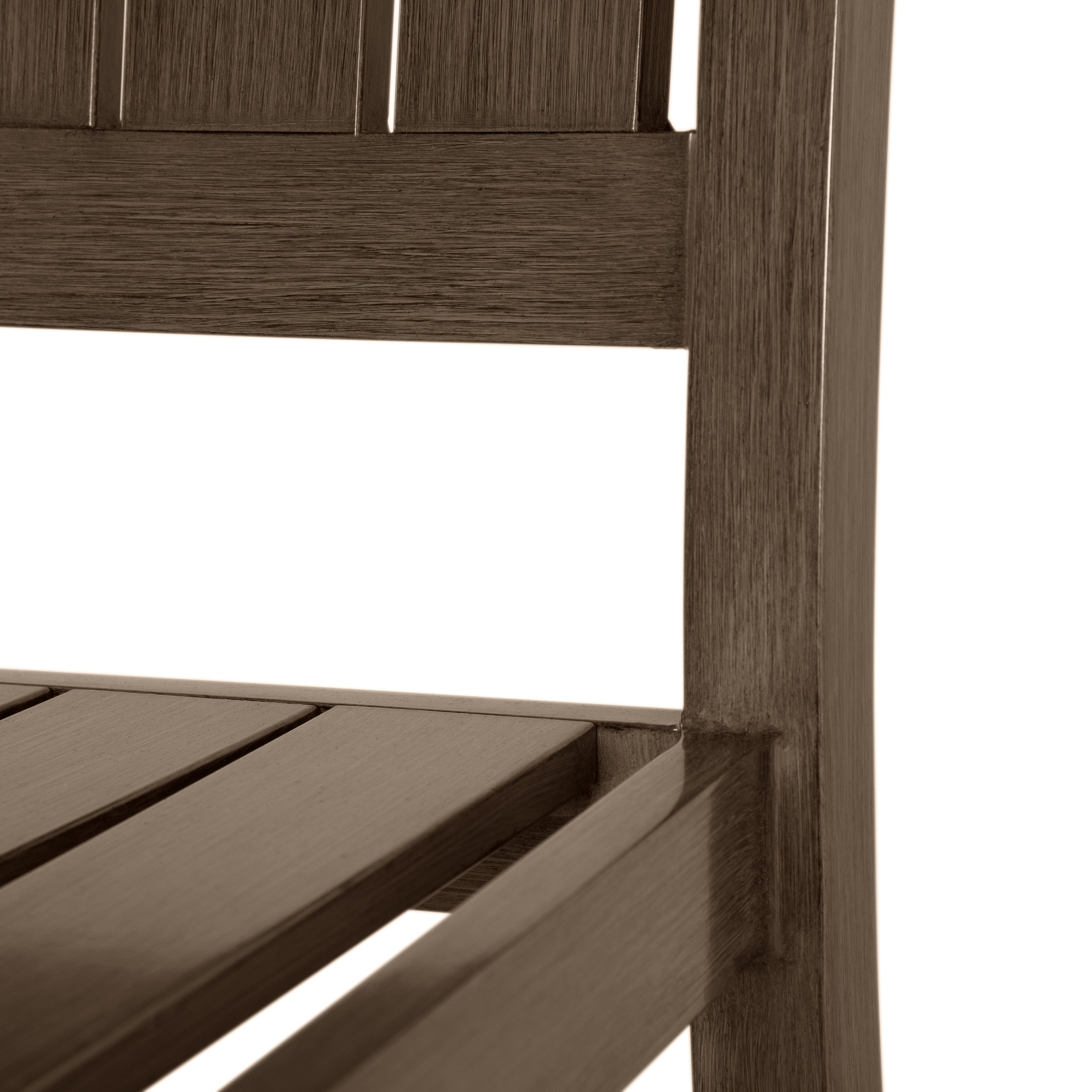 Club Croquet Aluminum Outdoor Side Chair