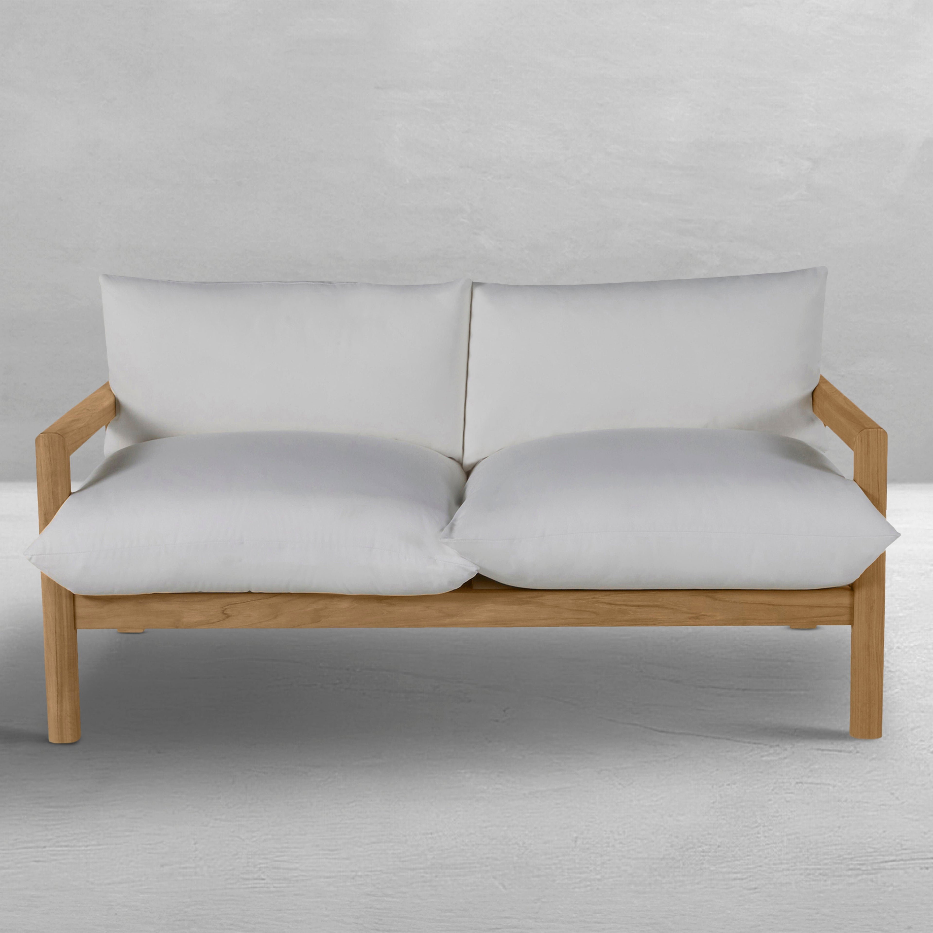 Monterey Teak Outdoor Loveseat
