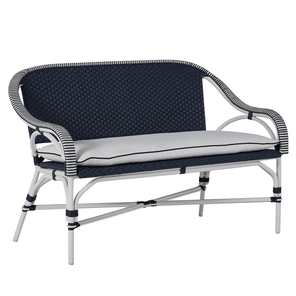 Savoy Resin Wicker Outdoor Loveseat