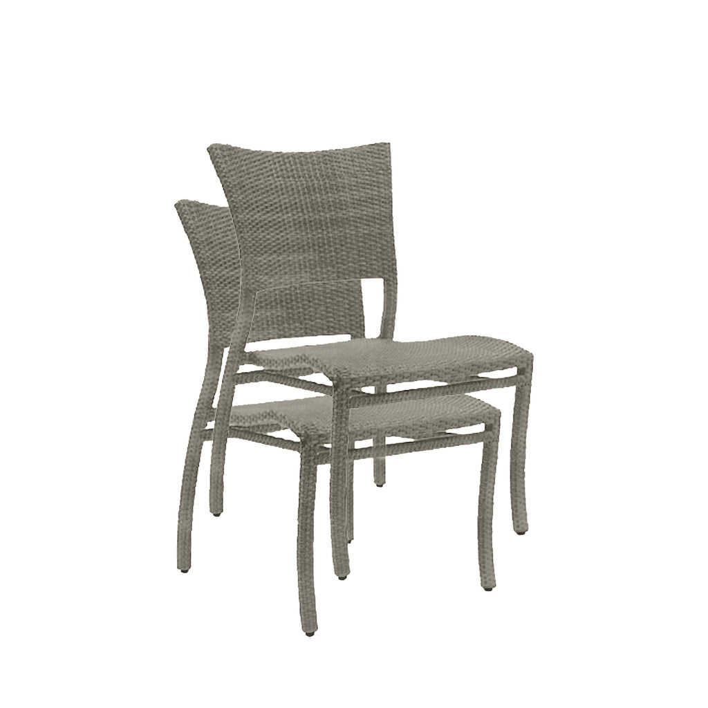 Skye Woven Resin Wicker Outdoor Side Chair