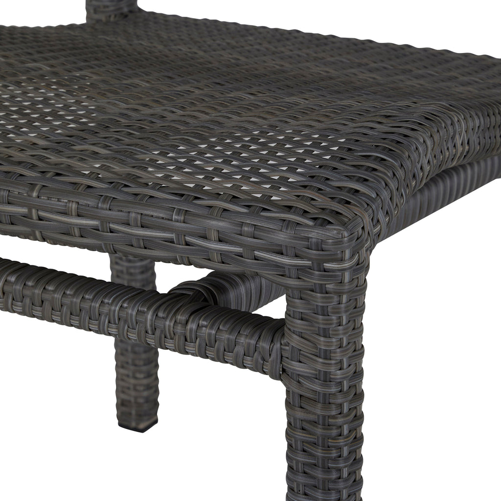 Skye Woven Resin Wicker Outdoor Side Chair