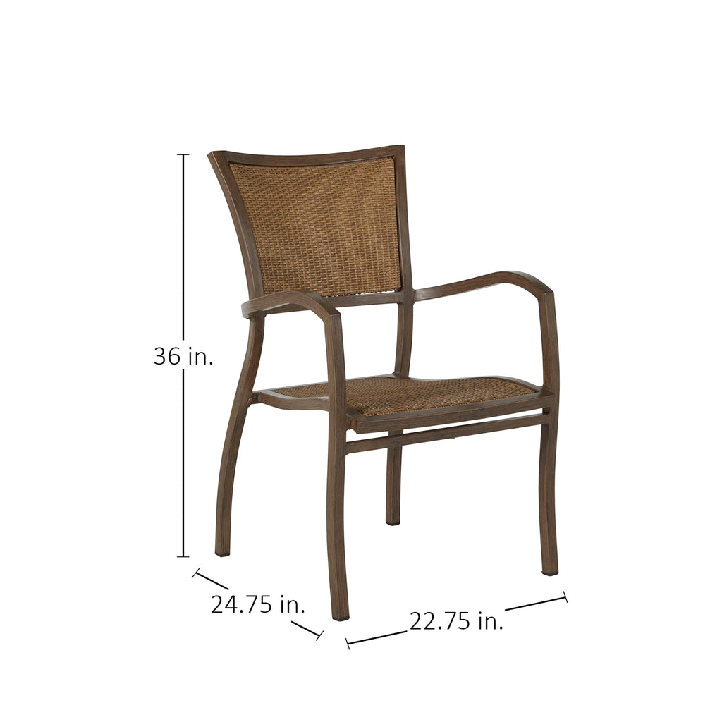 Aire N-Dura Resin Wicker Outdoor Arm Chair