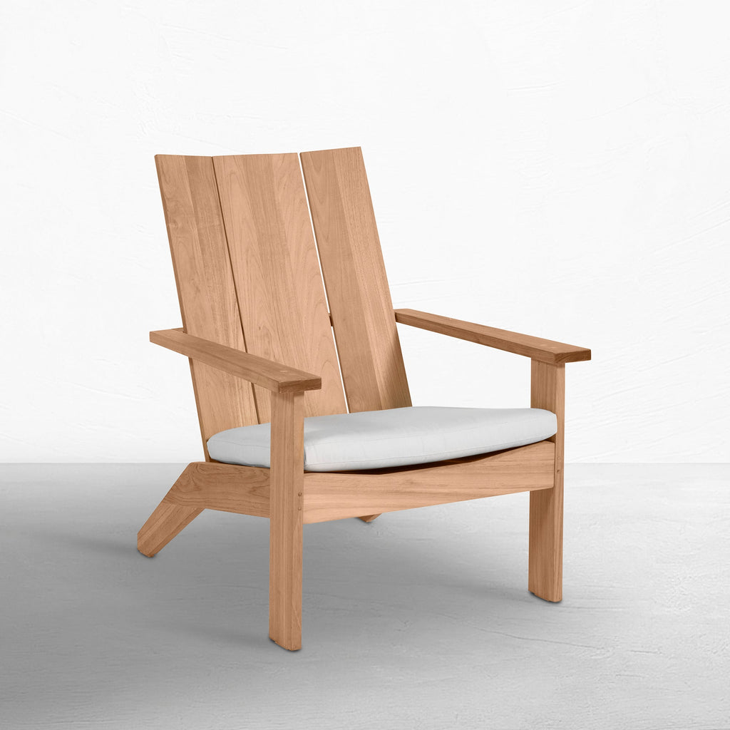 Ashland Teak Outdoor Adirondack Lounge Chair