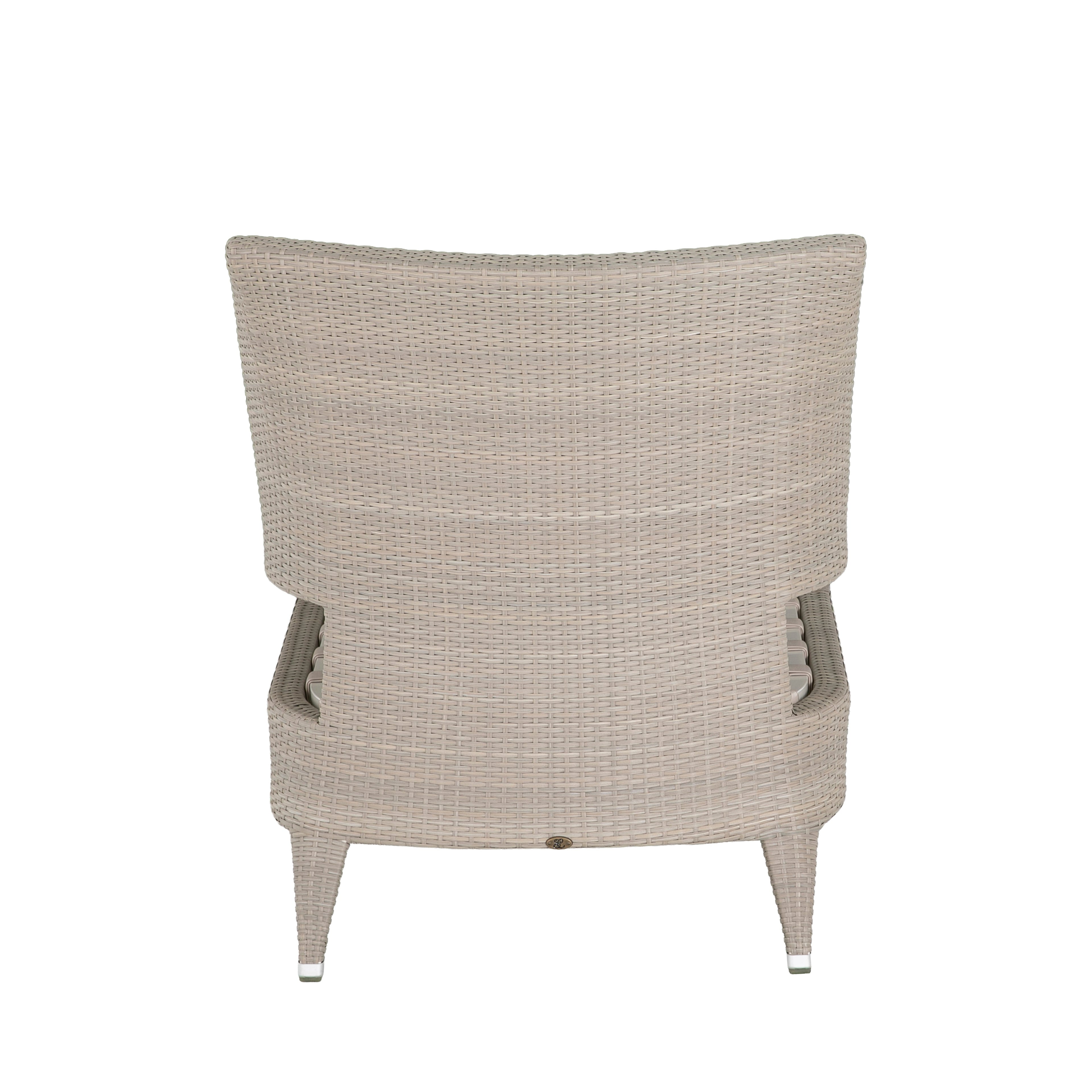 Athena Woven Resin Wicker Outdoor Lounge Chair