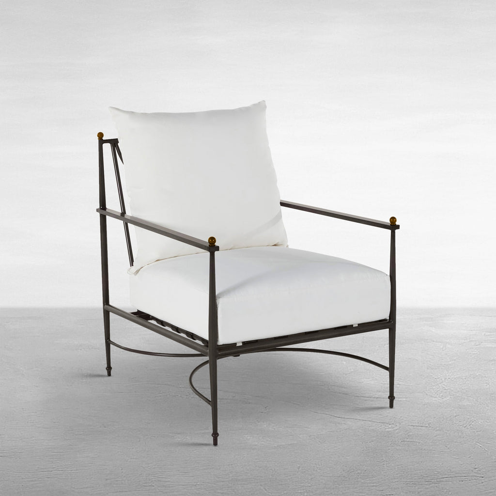 Roma Aluminum Outdoor Lounge Chair