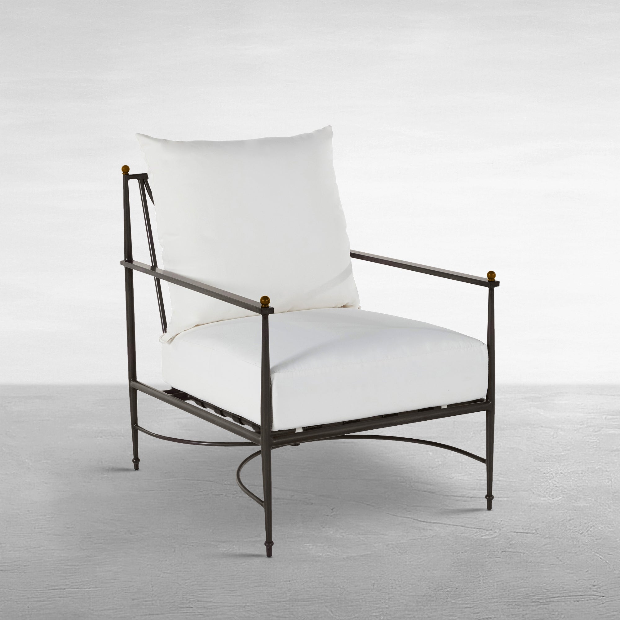 Roma Aluminum Outdoor Lounge Chair