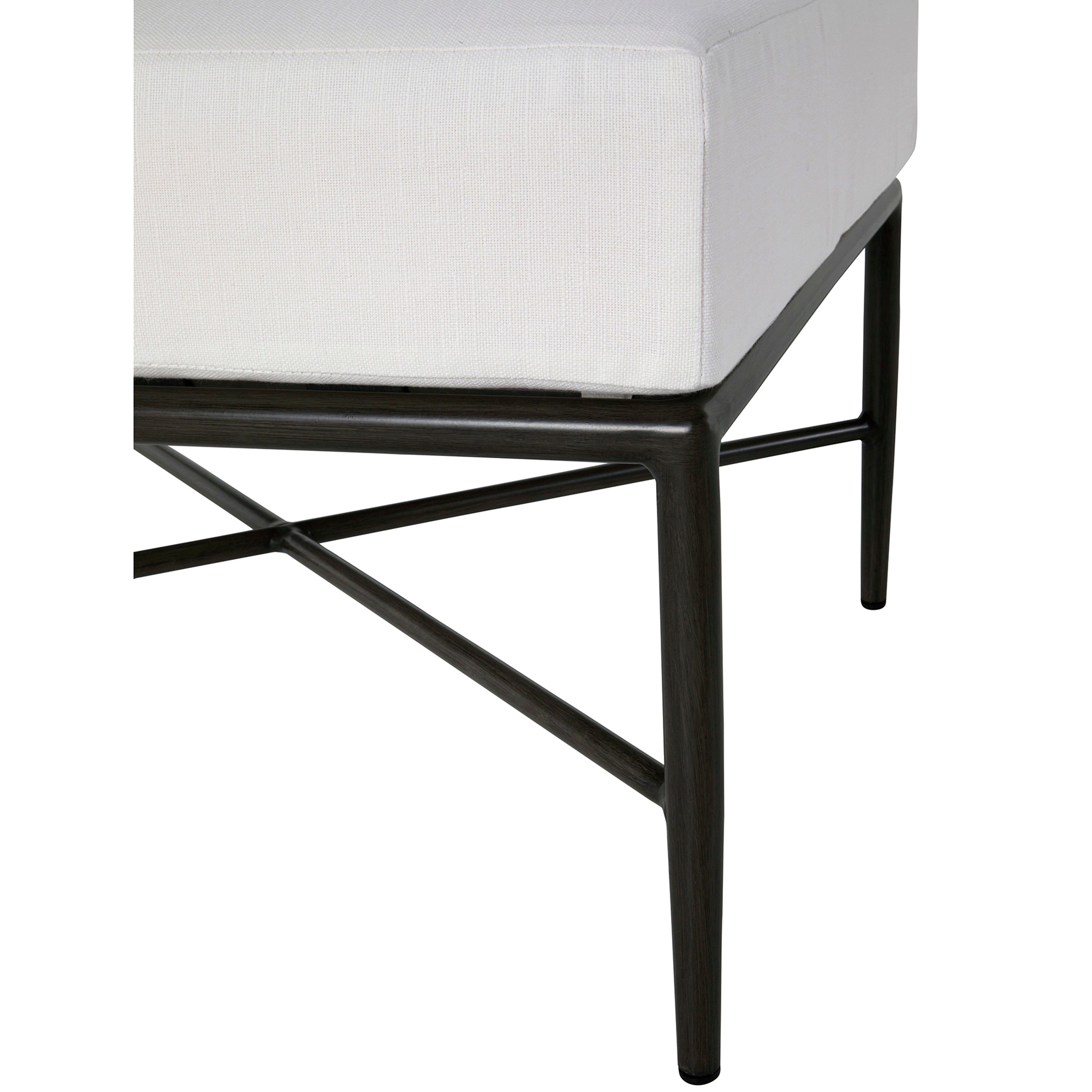 Carmel Aluminum Outdoor Ottoman