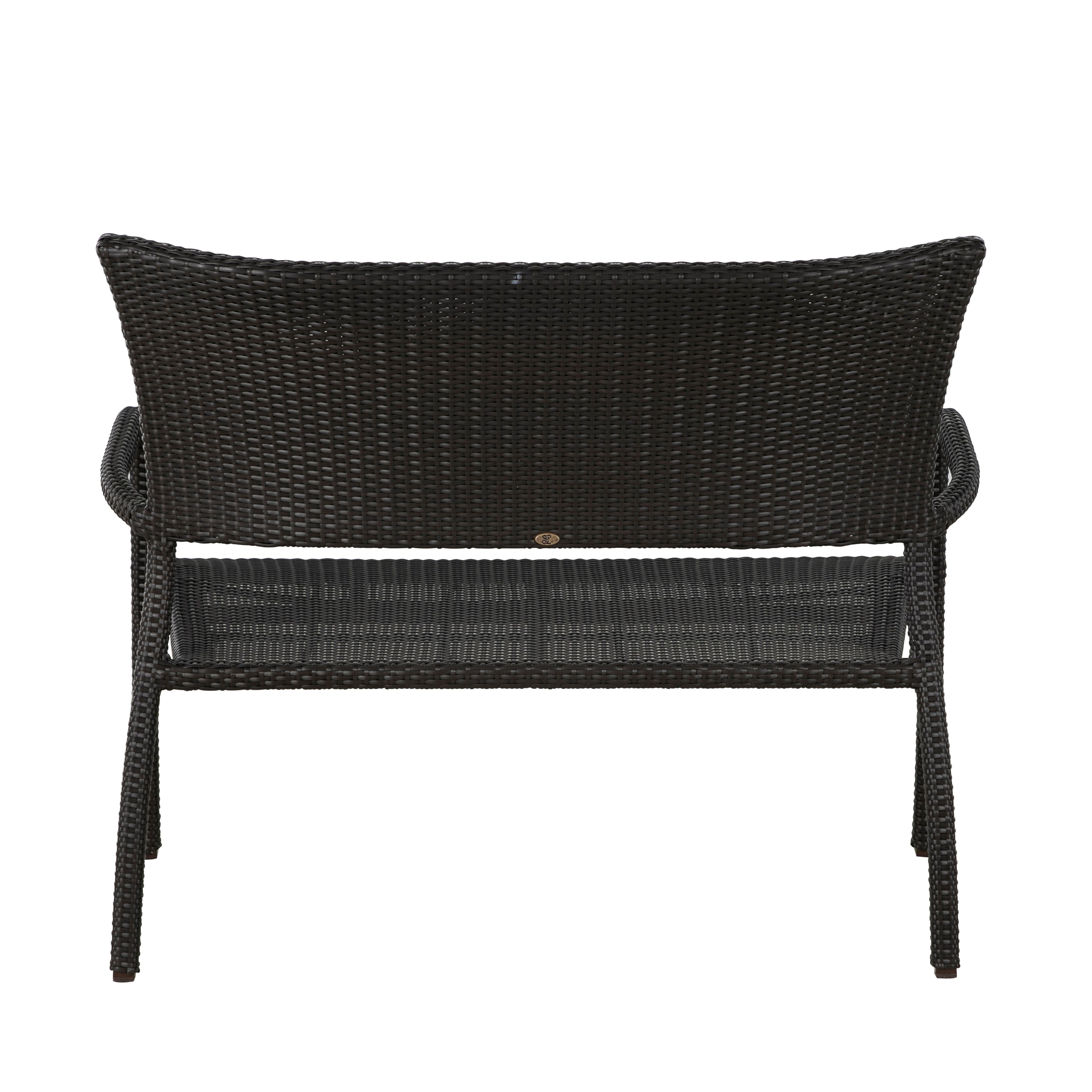 Skye N-Dura Resin Wicker Outdoor Woven Bench