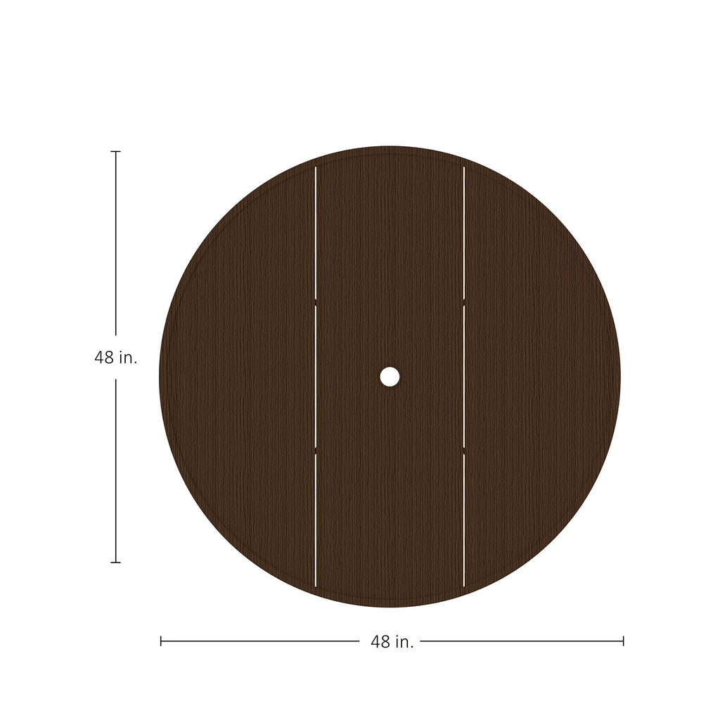 Horizon Aluminum 48" Round Outdoor Table Top