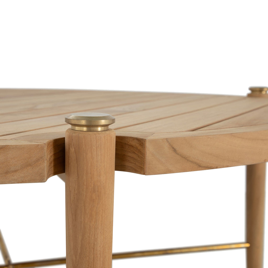 Pacifica Teak 48" Round OutdoorCoffee Table