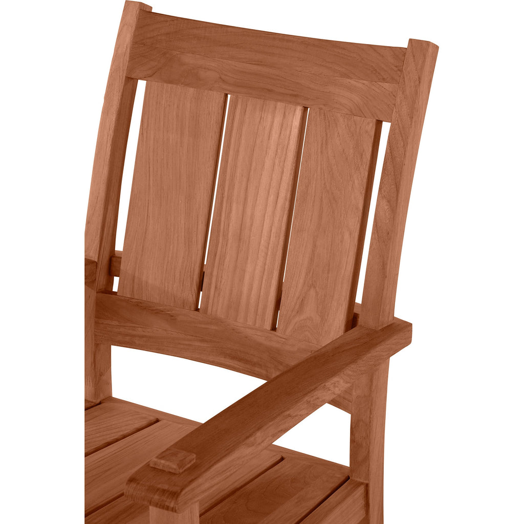 Croquet Teak Outdoor Arm Chair