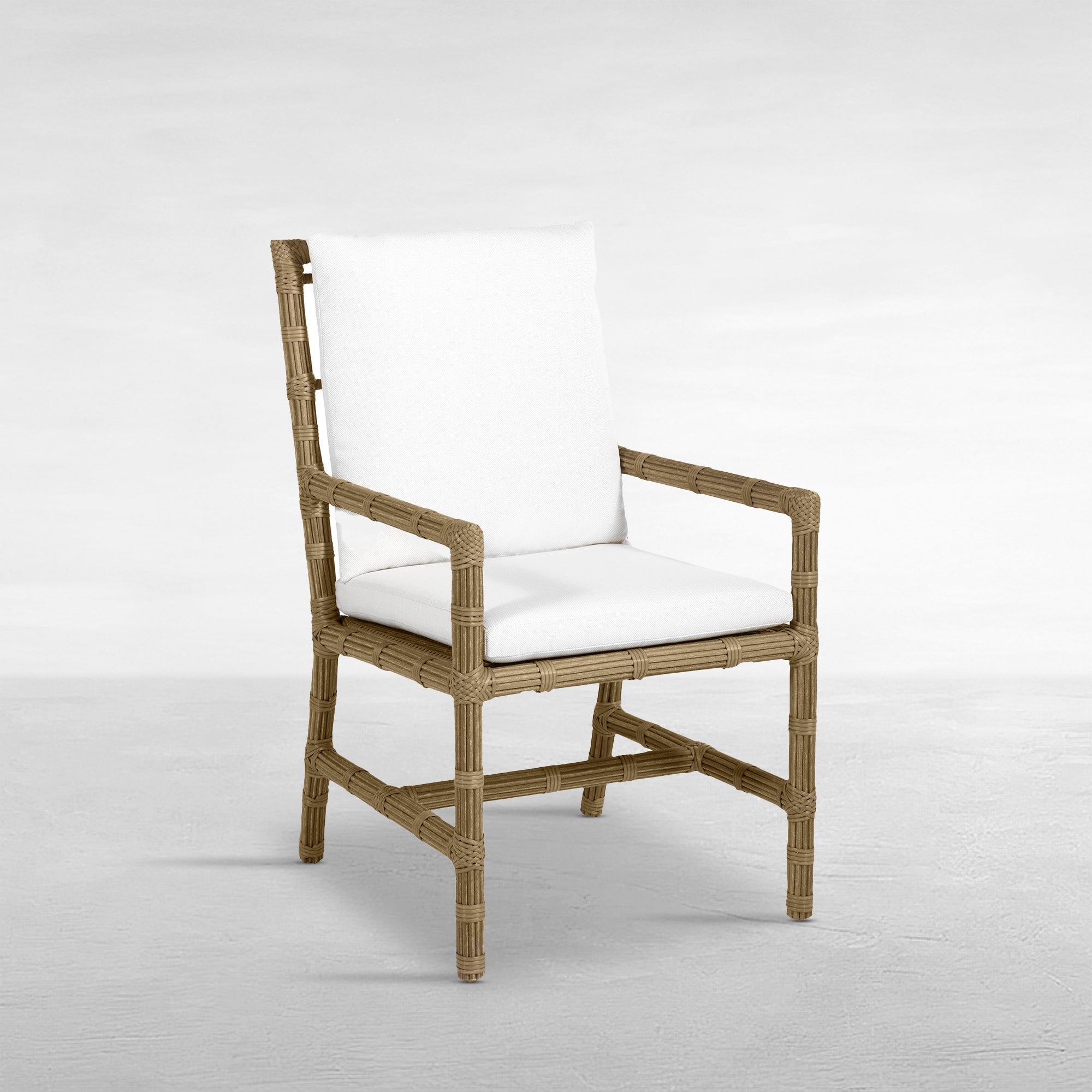 Newport Resin Wicker Woven Outdoor Arm Chair