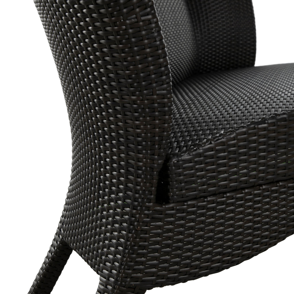 Athena Plus Wicker Corner Slipper Sectional Sofa