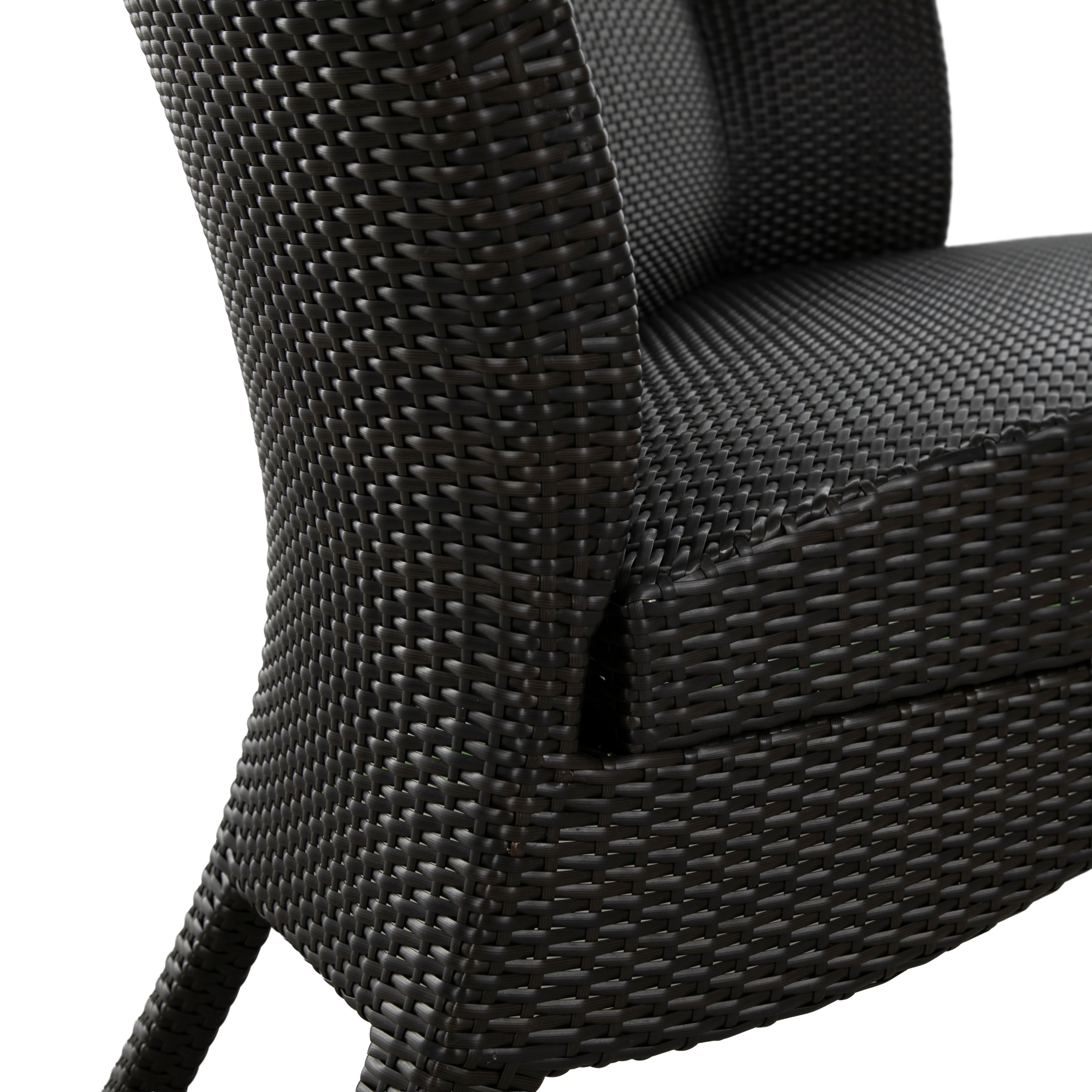 Athena Plus Wicker Corner Slipper Sectional Sofa