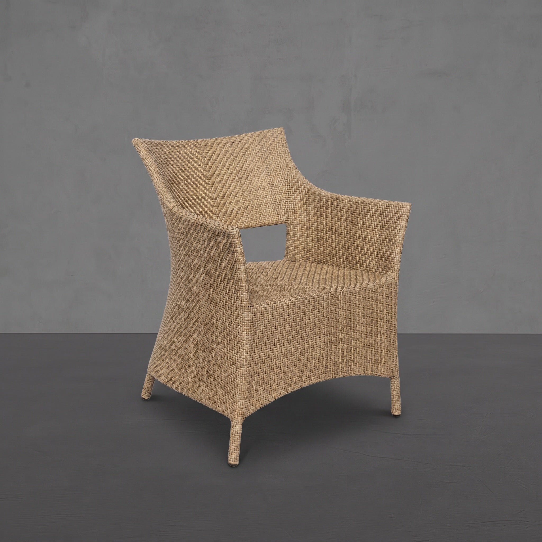 Bari N-Dura Resin Wicker Outdoor Arm Chair