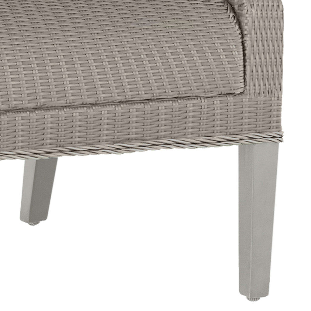 Bentley Woven Resin Wicker Outdoor Lounge Chair