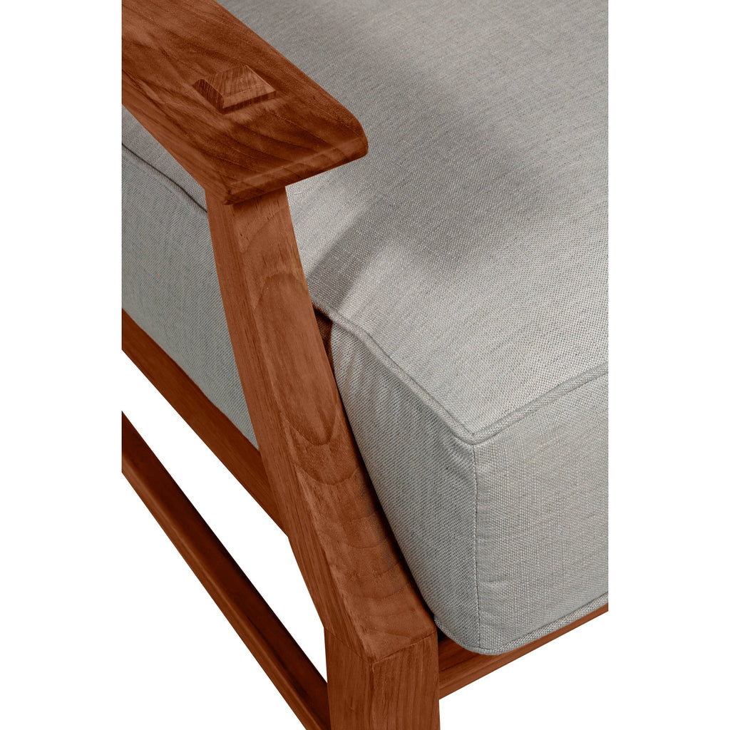Croquet Teak Outdoor Lounge Chair