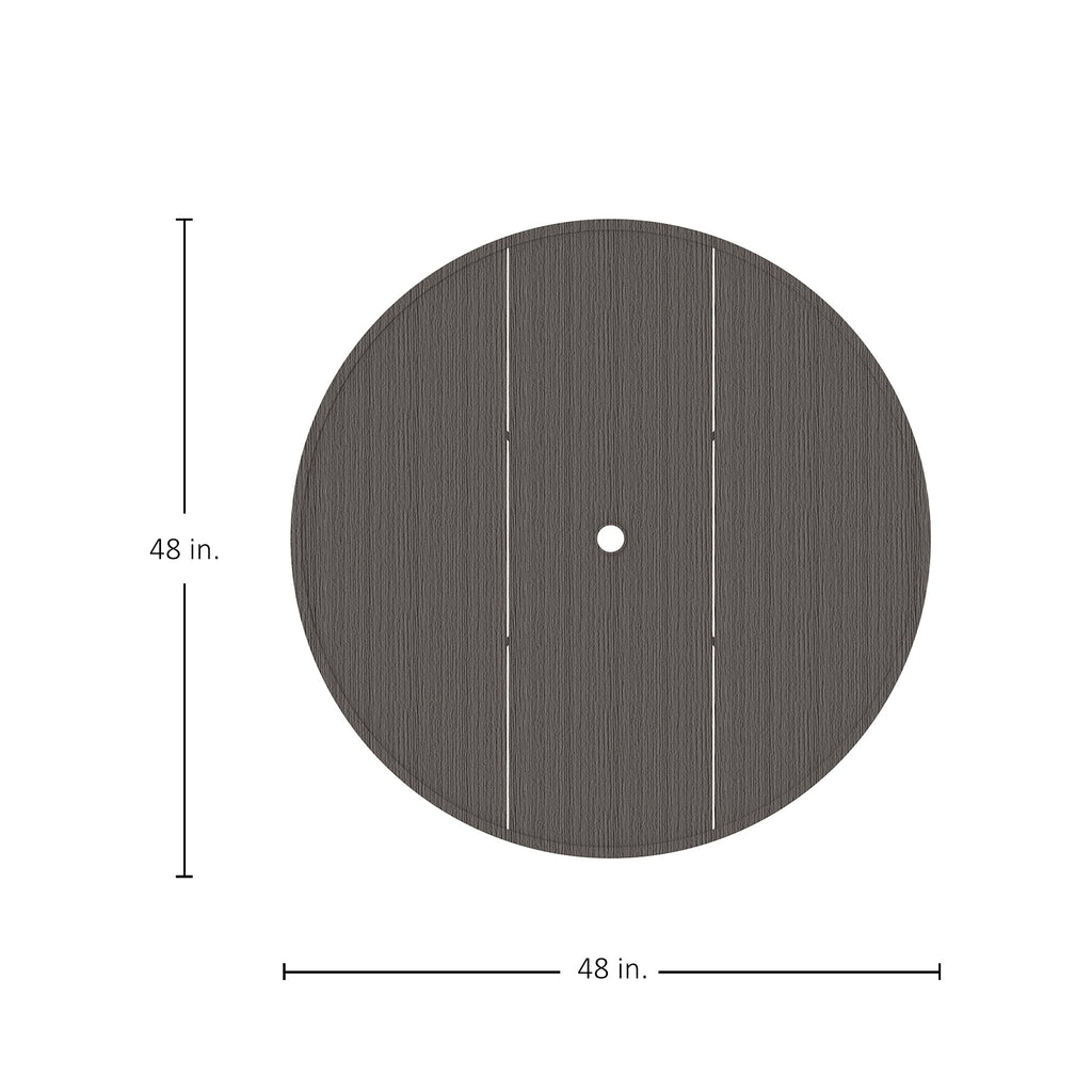 Horizon Aluminum 48" Round Outdoor Table Top