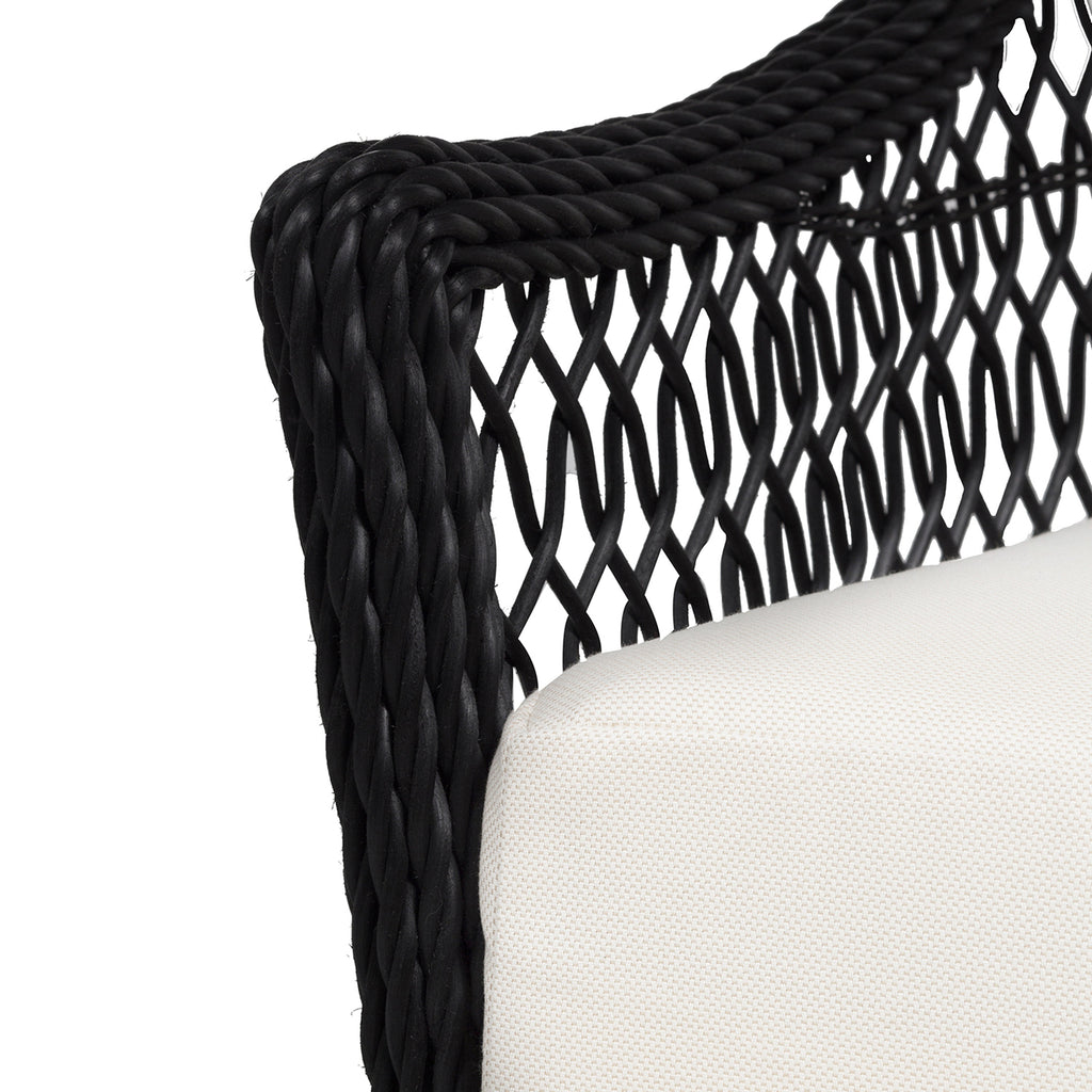 Soho Woven N-Dura Resin Wicker Outdoor Arm Chair
