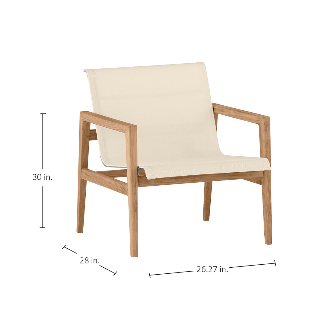 Coast Teak Outdoor Lounge Chair