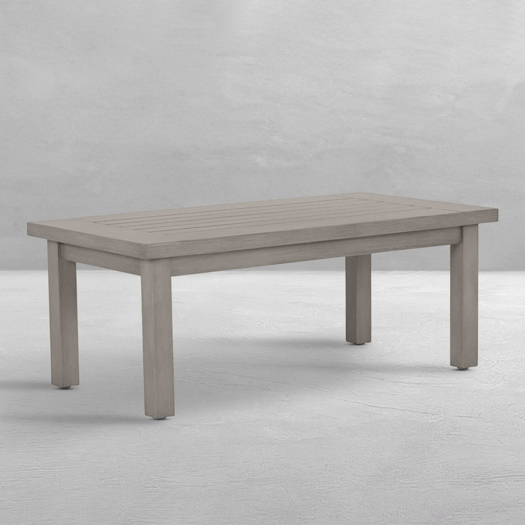 Club Rectangle Outdoor Slatted Coffee Table