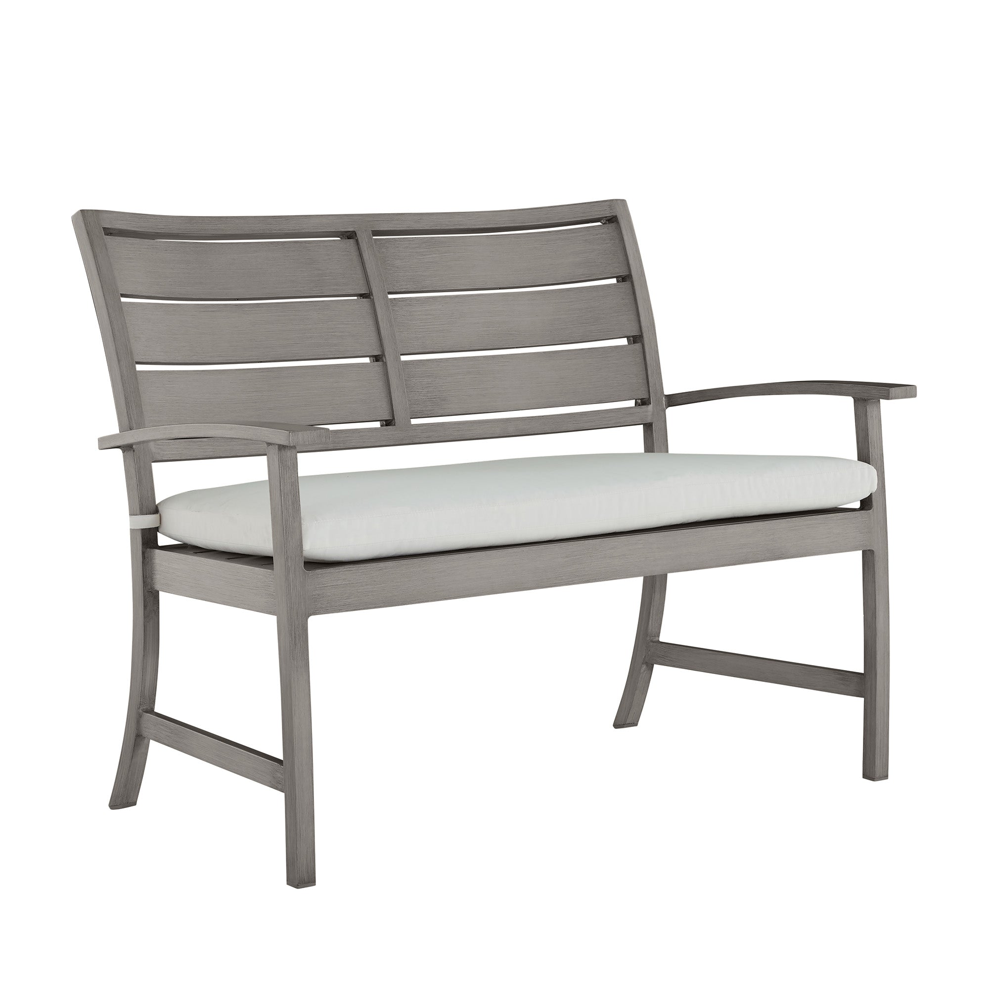Charleston Aluminum Outdoor Bench
