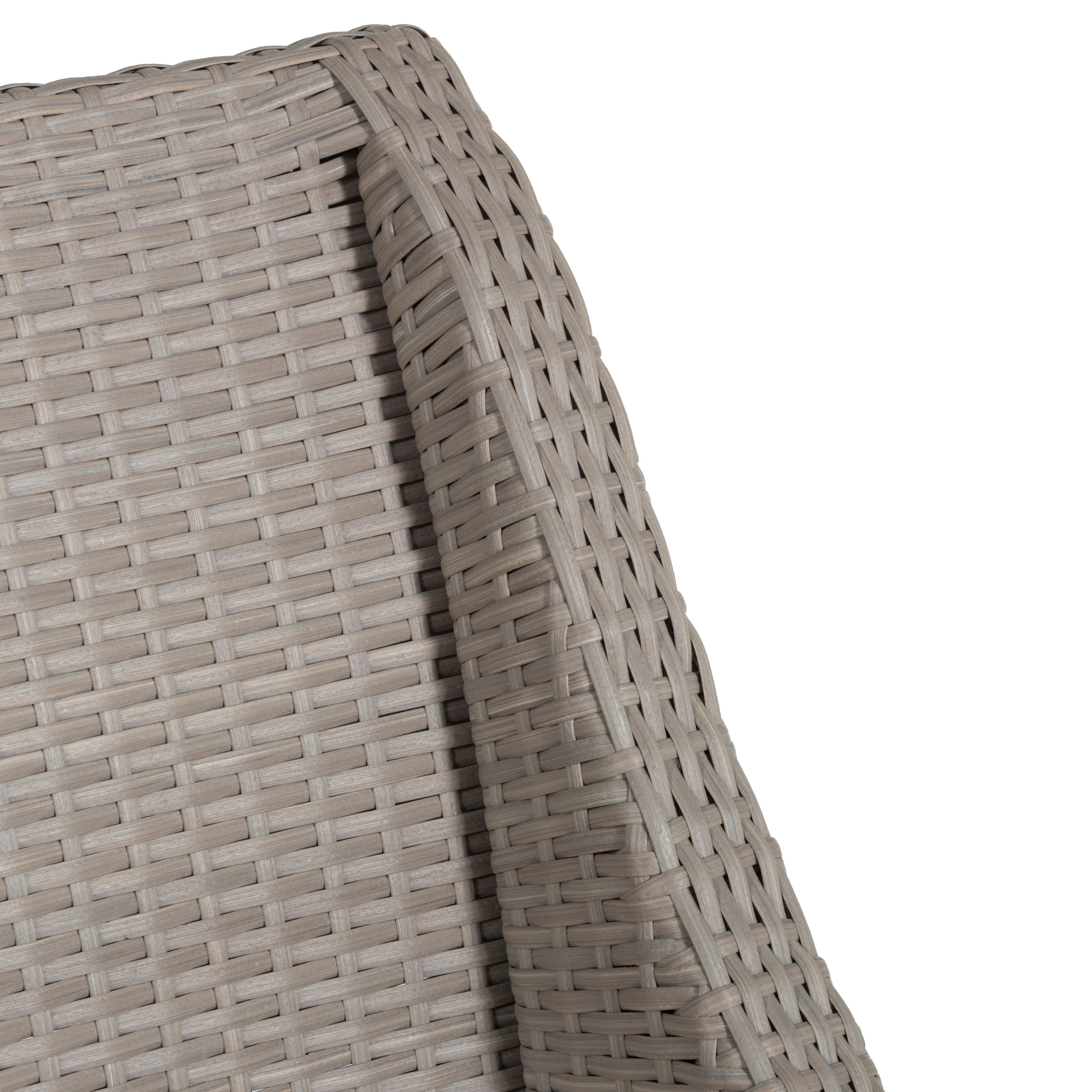 Athena Woven Resin Wicker Outdoor Bar Stool