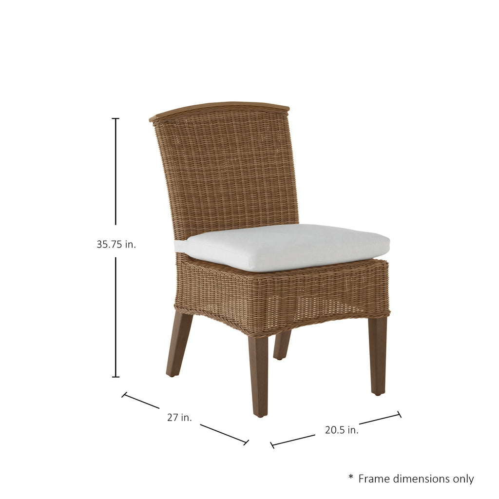 Astoria N-Dura Resin Wicker Dining Side Chair