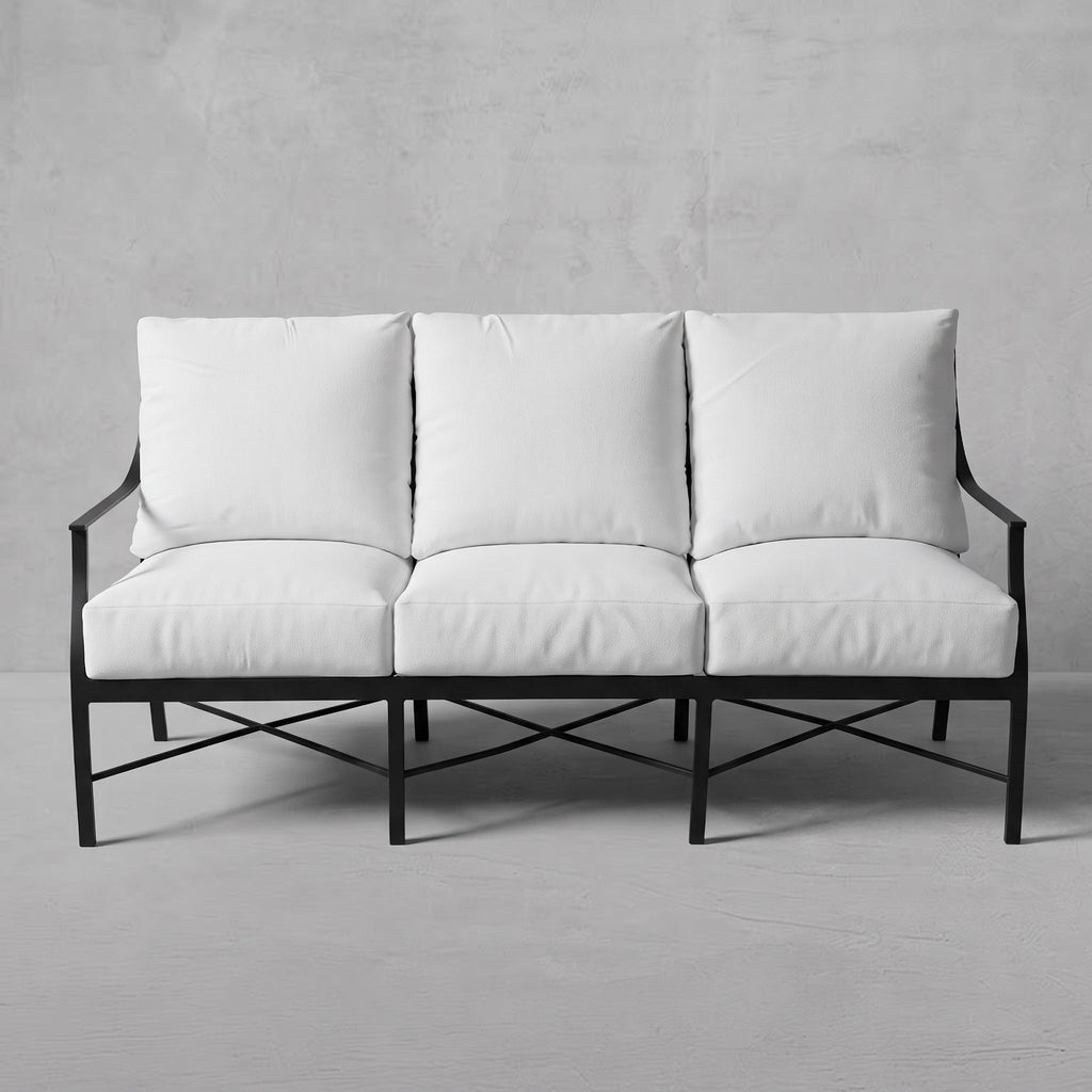 Monaco Aluminum Outdoor Sofa