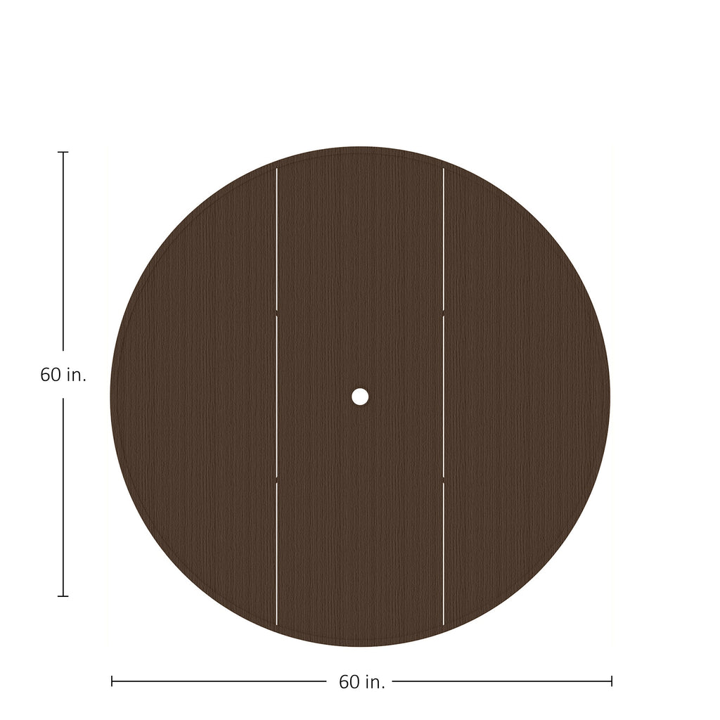 Horizon Aluminum 60" Round Outdoor Table Top