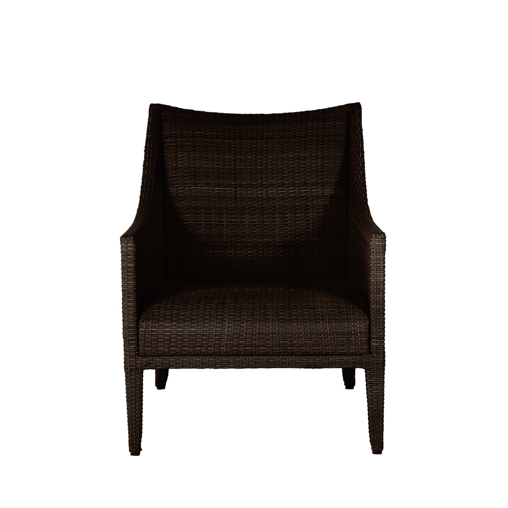 Athena Plus Woven Wicker Outdoor Lounge Chair
