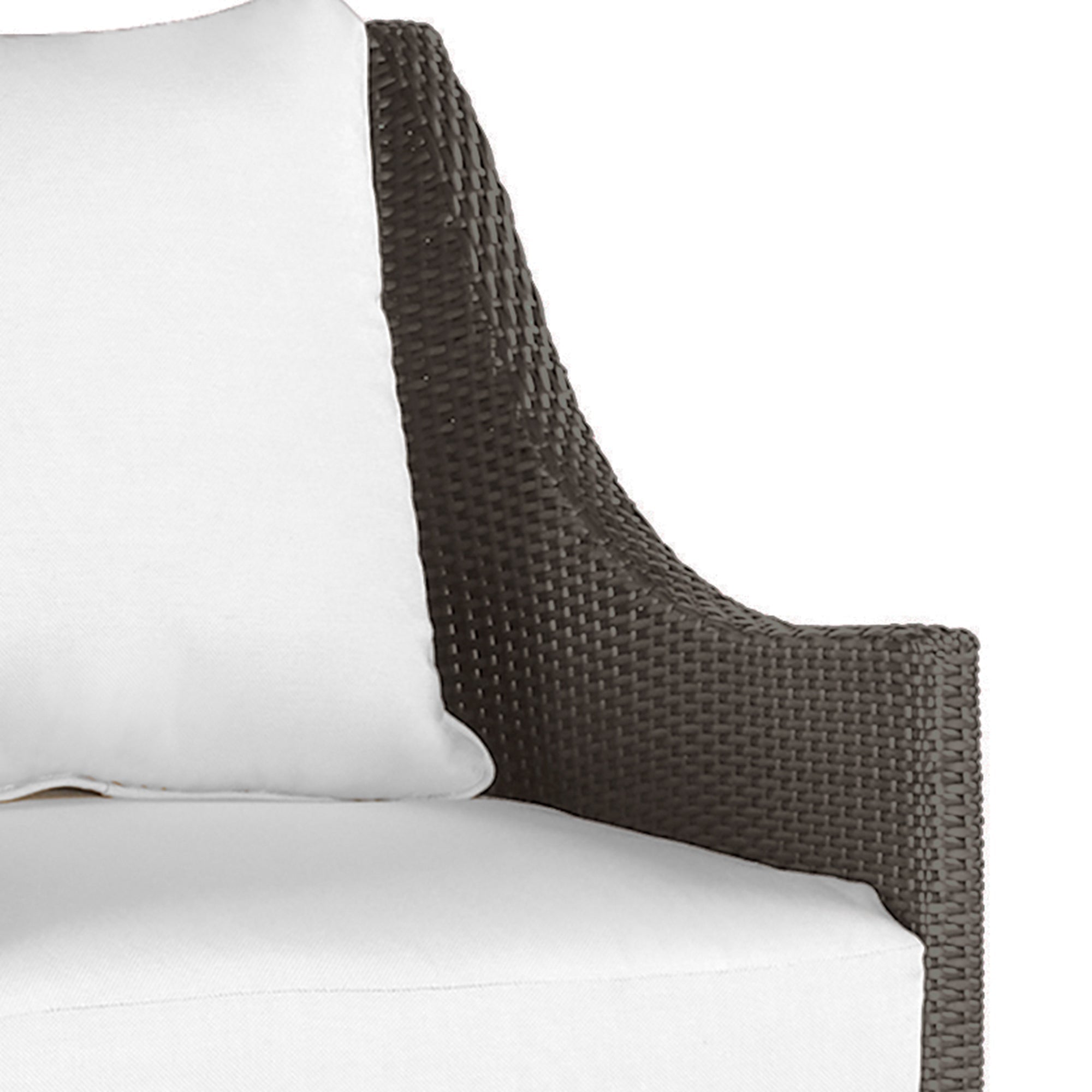 Athena Woven Resin Wicker Outdoor Lounge Chair
