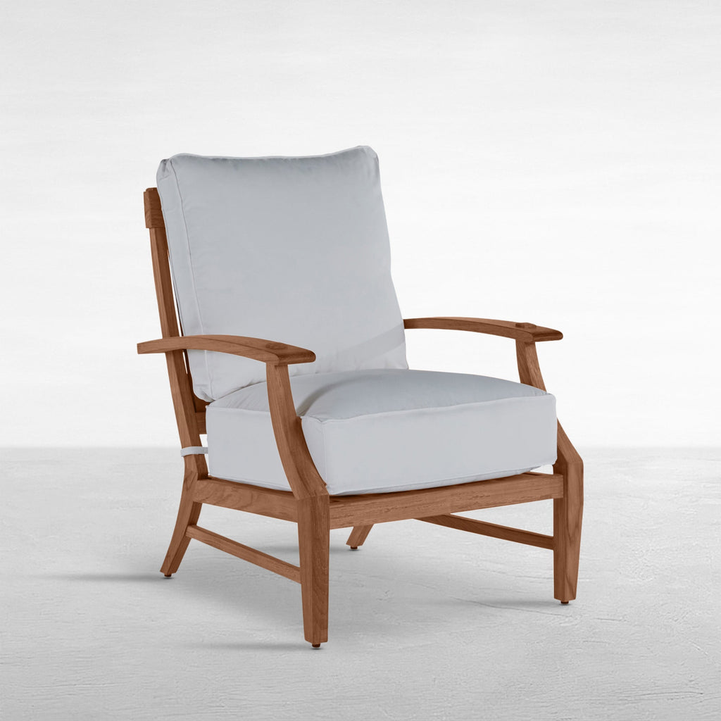 Croquet Teak Outdoor Lounge Chair