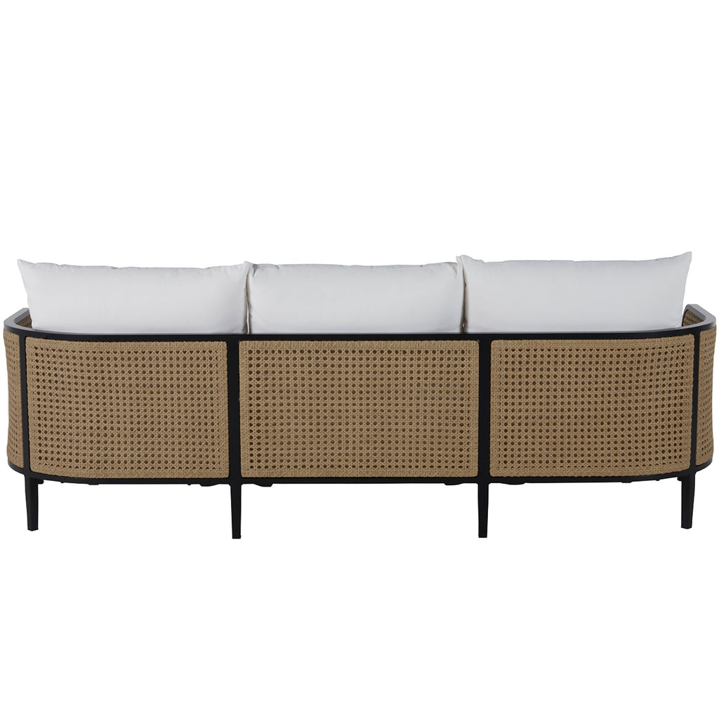 Havana Cane Resin Wicker Outdoor Sofa