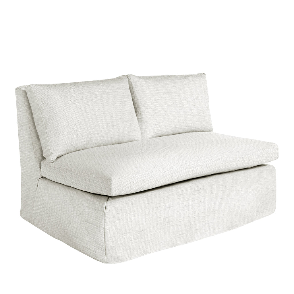 Nora Outdoor Armless Loveseat