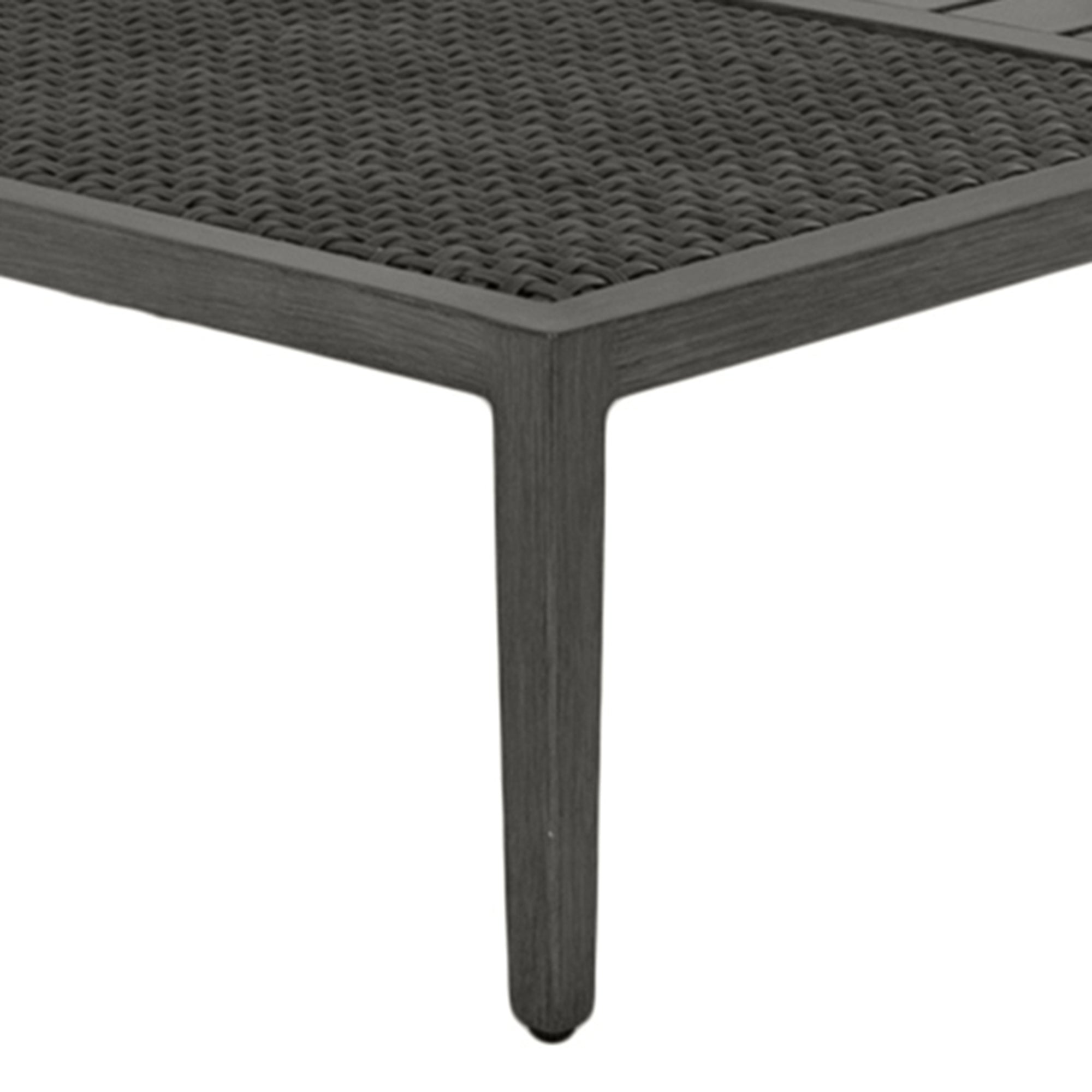 Harbor Wicker Outdoor Armless Chaise Lounge