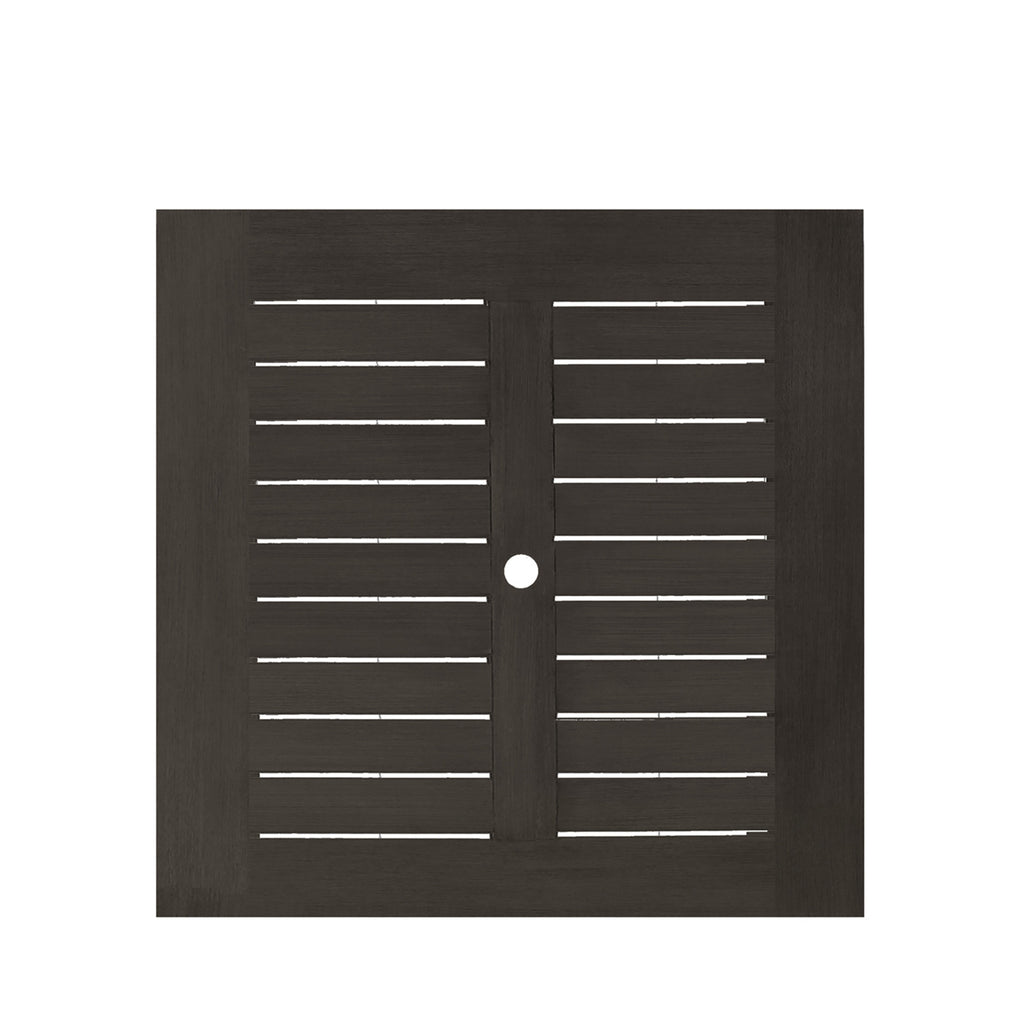 Club Aluminum 43" Square Outdoor Dining Table