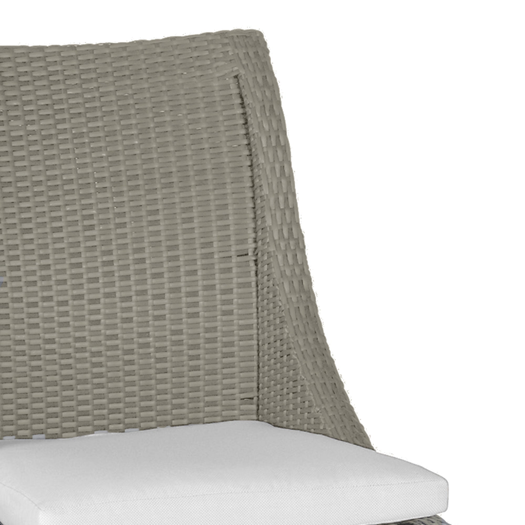 Athena Woven Resin Wicker Outdoor Side Chair