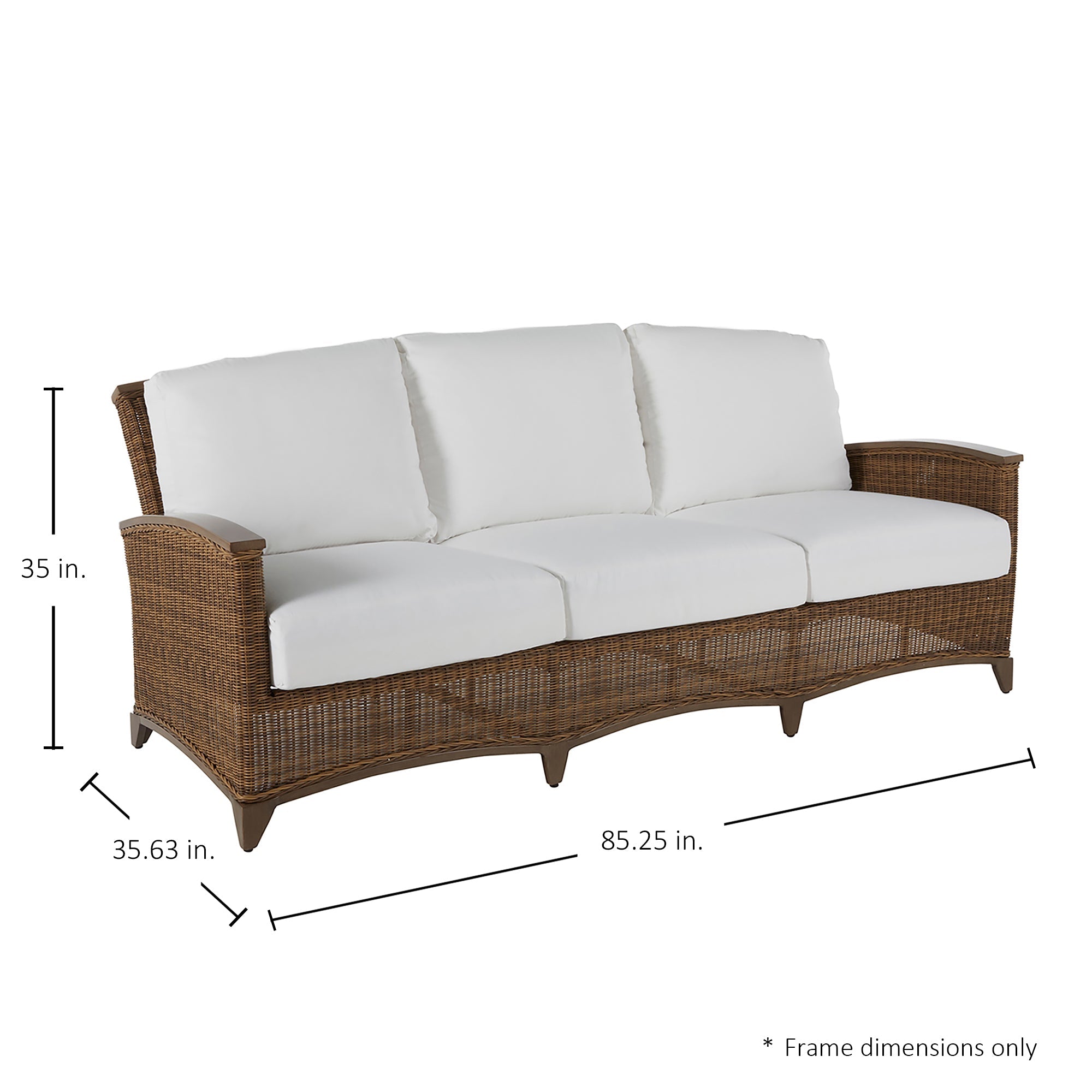 Astoria Resin Wicker Outdoor Sofa