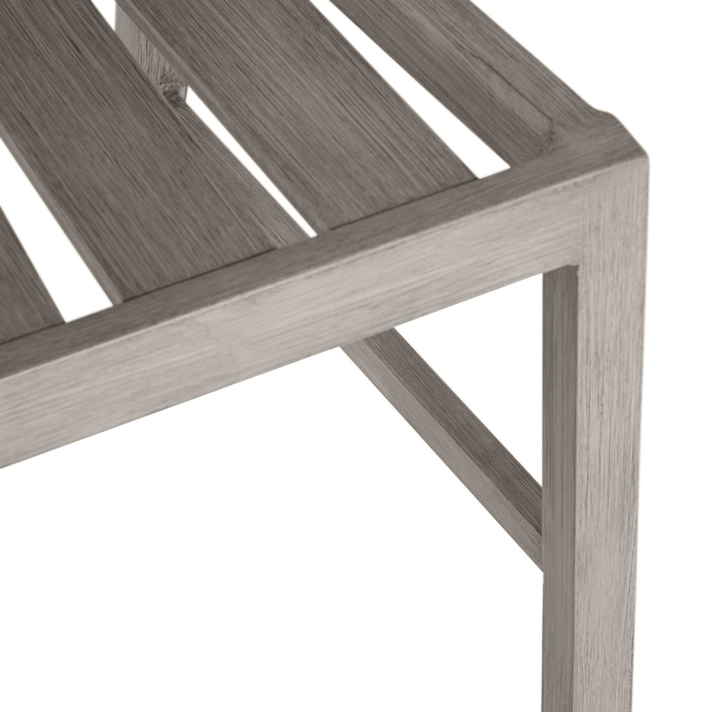 Club Croquet Aluminum Outdoor Side Chair