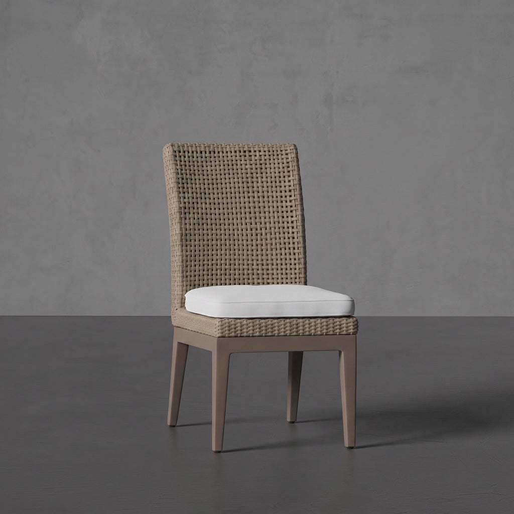 Peninsula N-Dura Resin Wicker Outdoor Side Chair