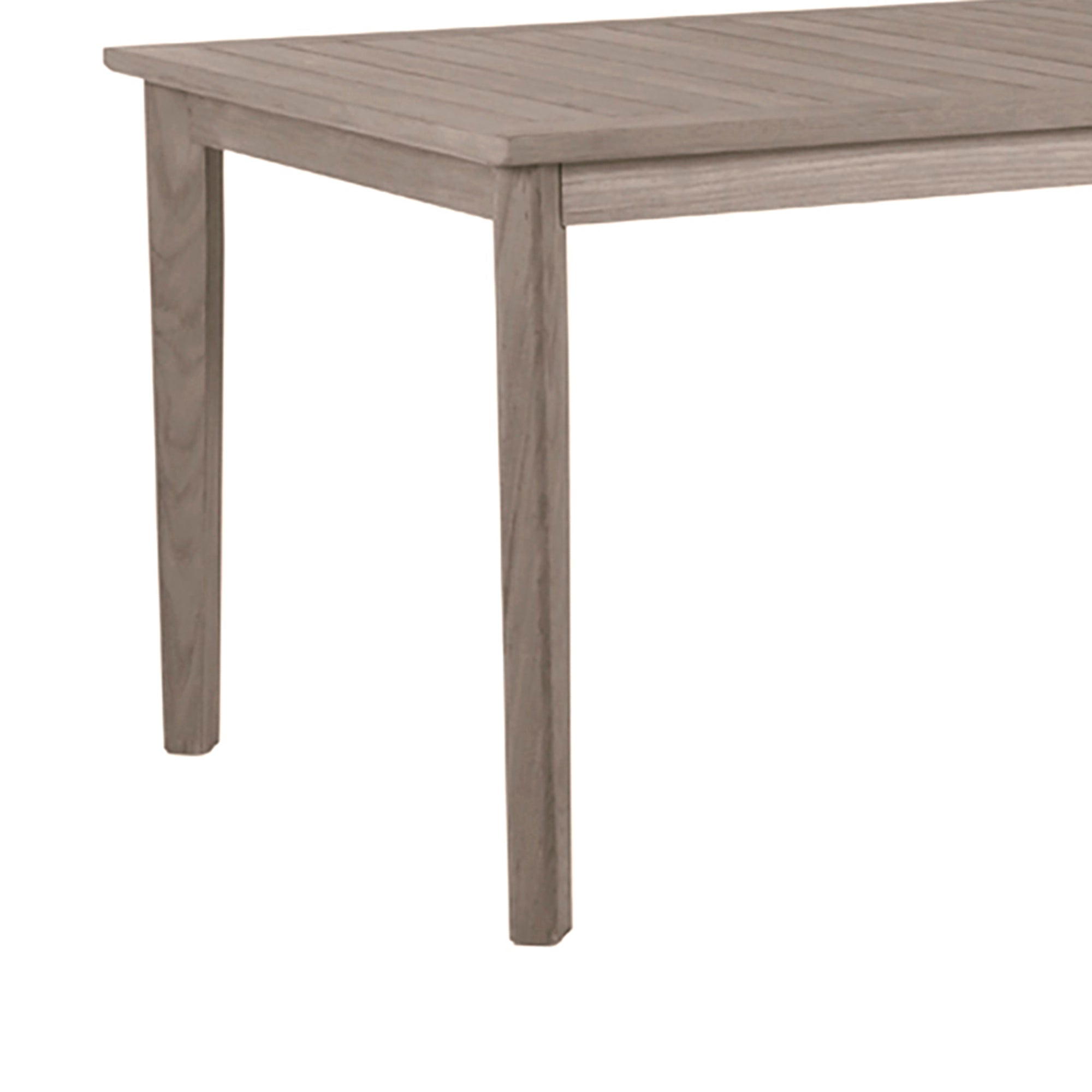 Woodlawn Rectangle Outdoor Slatted Dining Table
