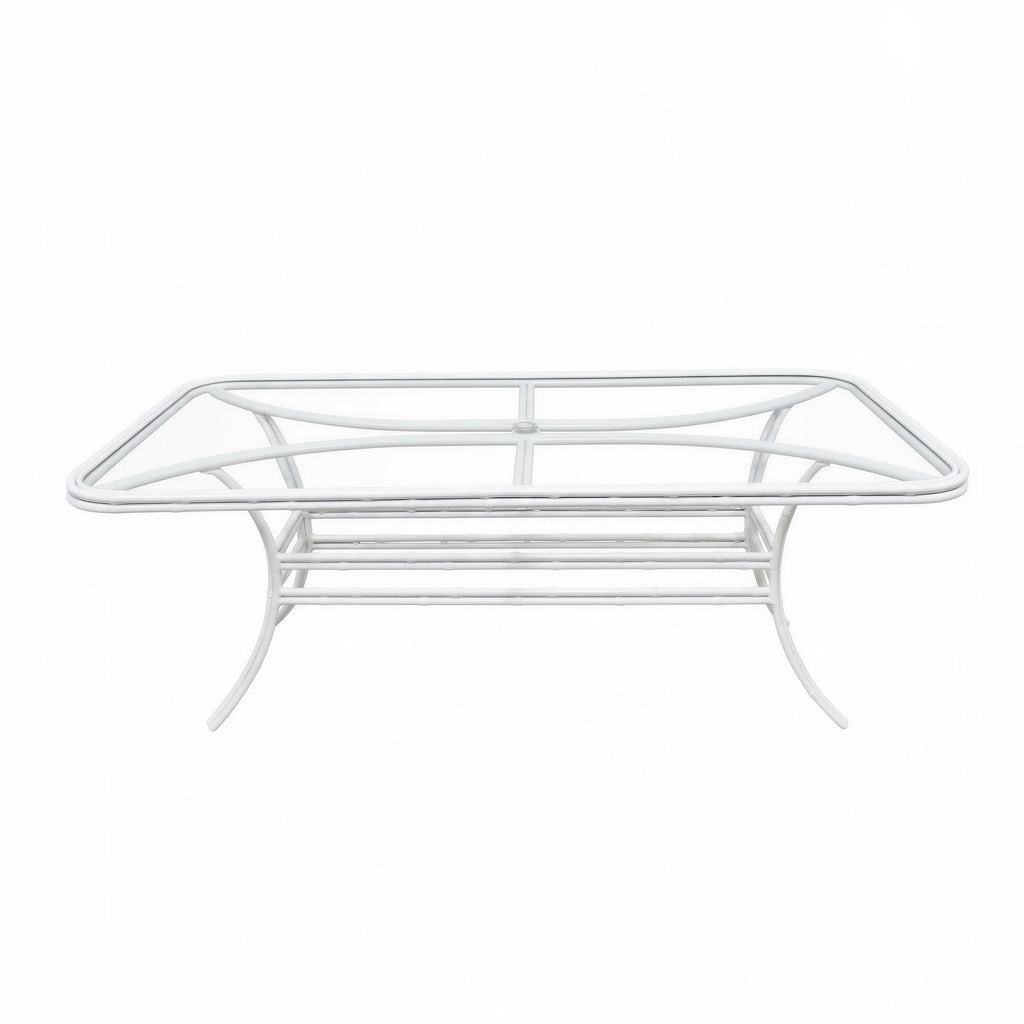 Palm Court Rect Dining Table W/Glass