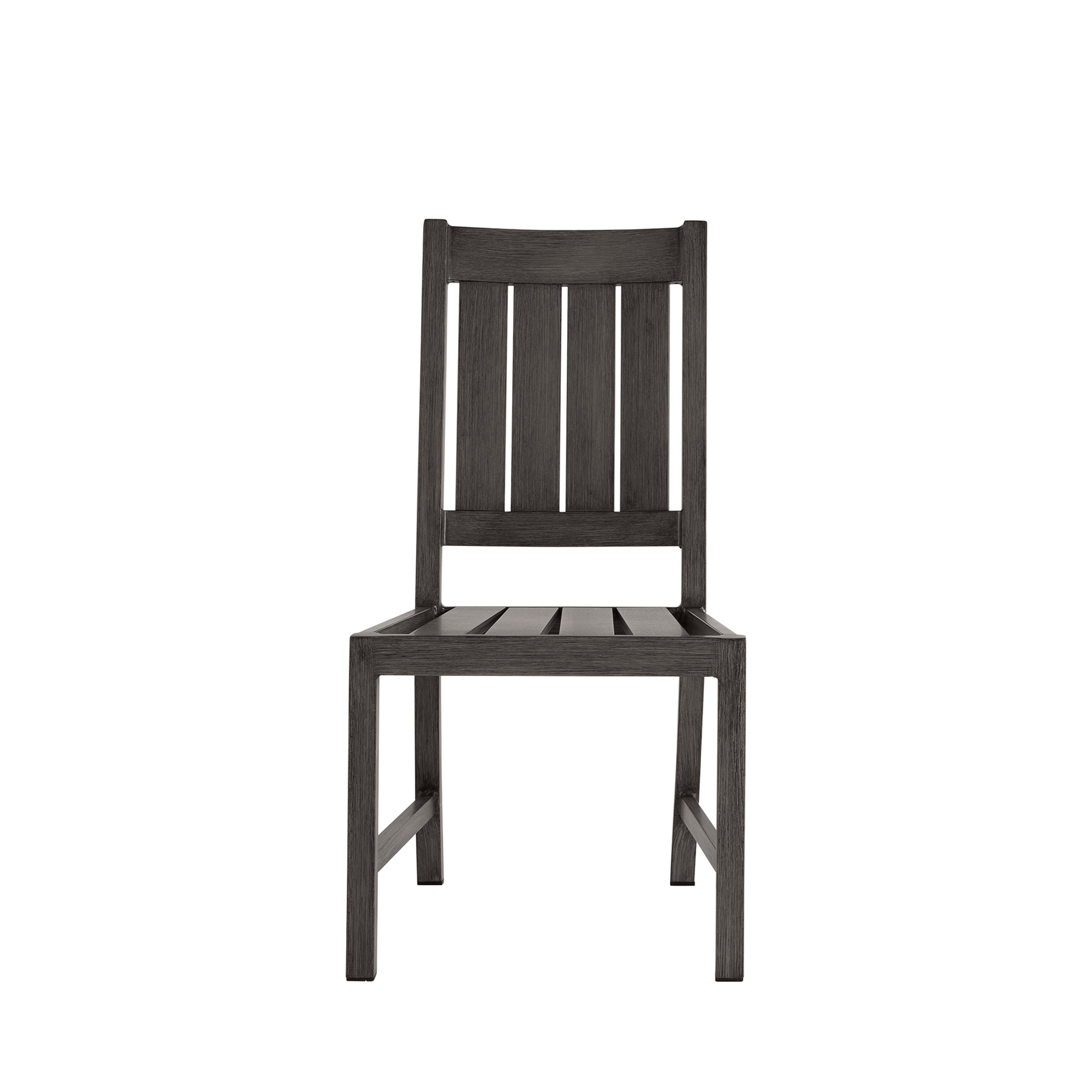 Club Croquet Aluminum Outdoor Side Chair