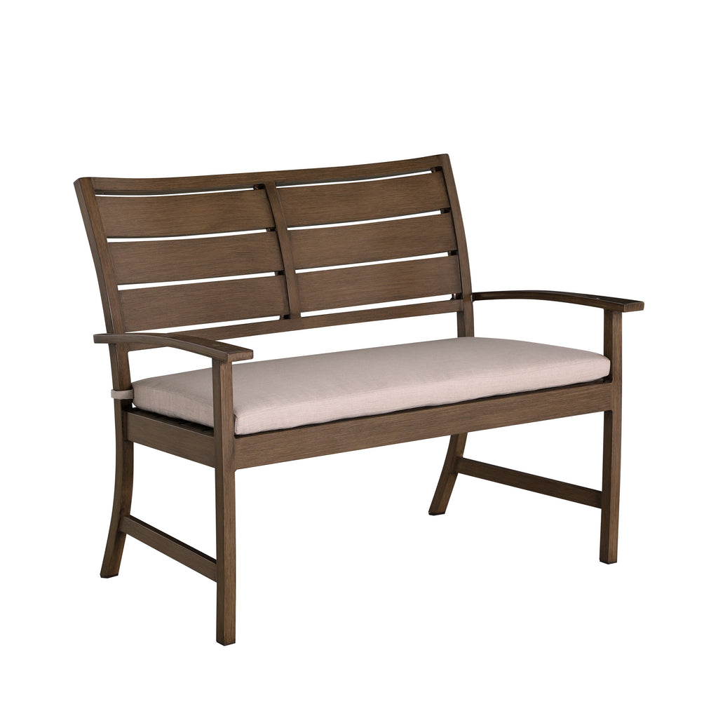 Charleston Aluminum Outdoor Bench