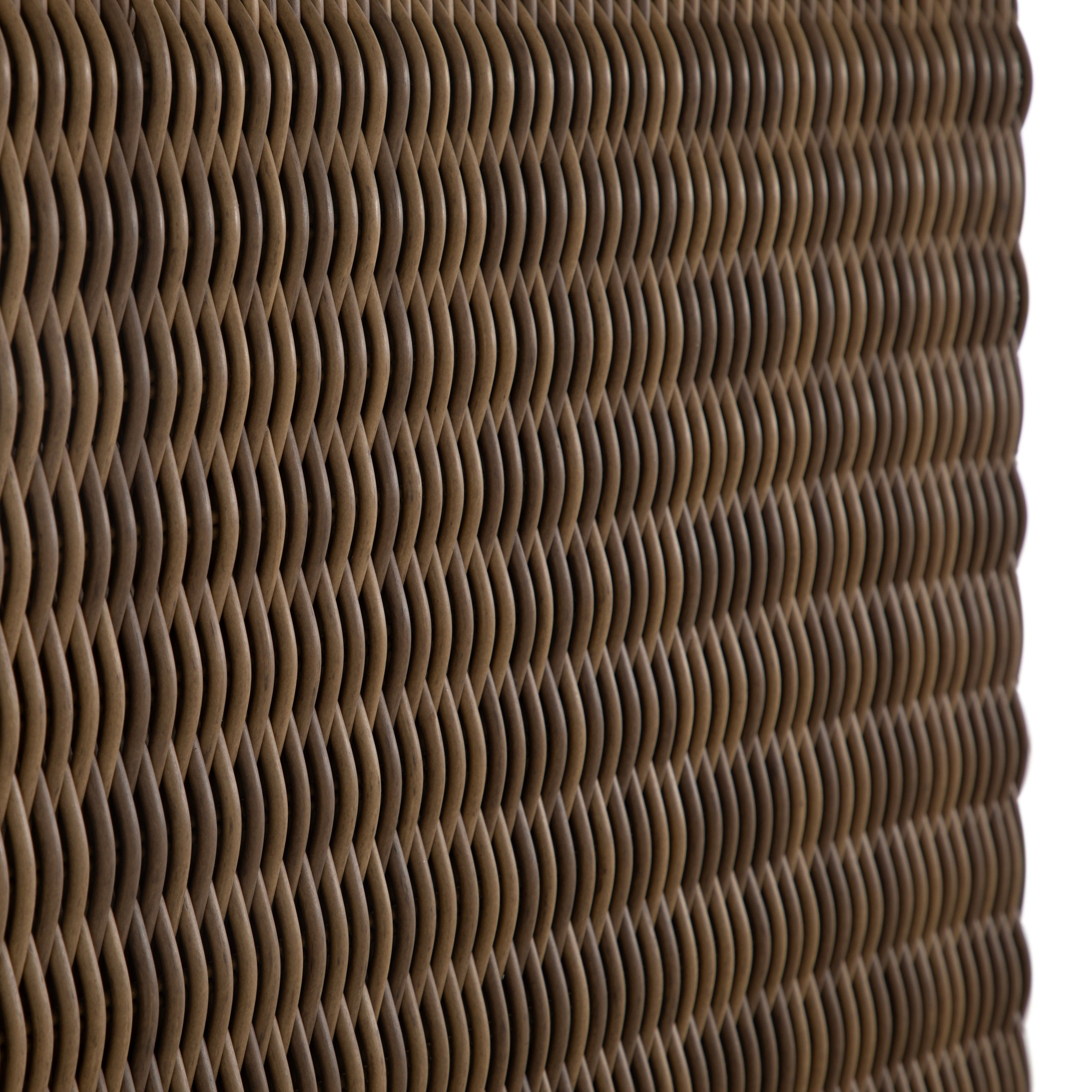 Como Resin Wicker Lounge