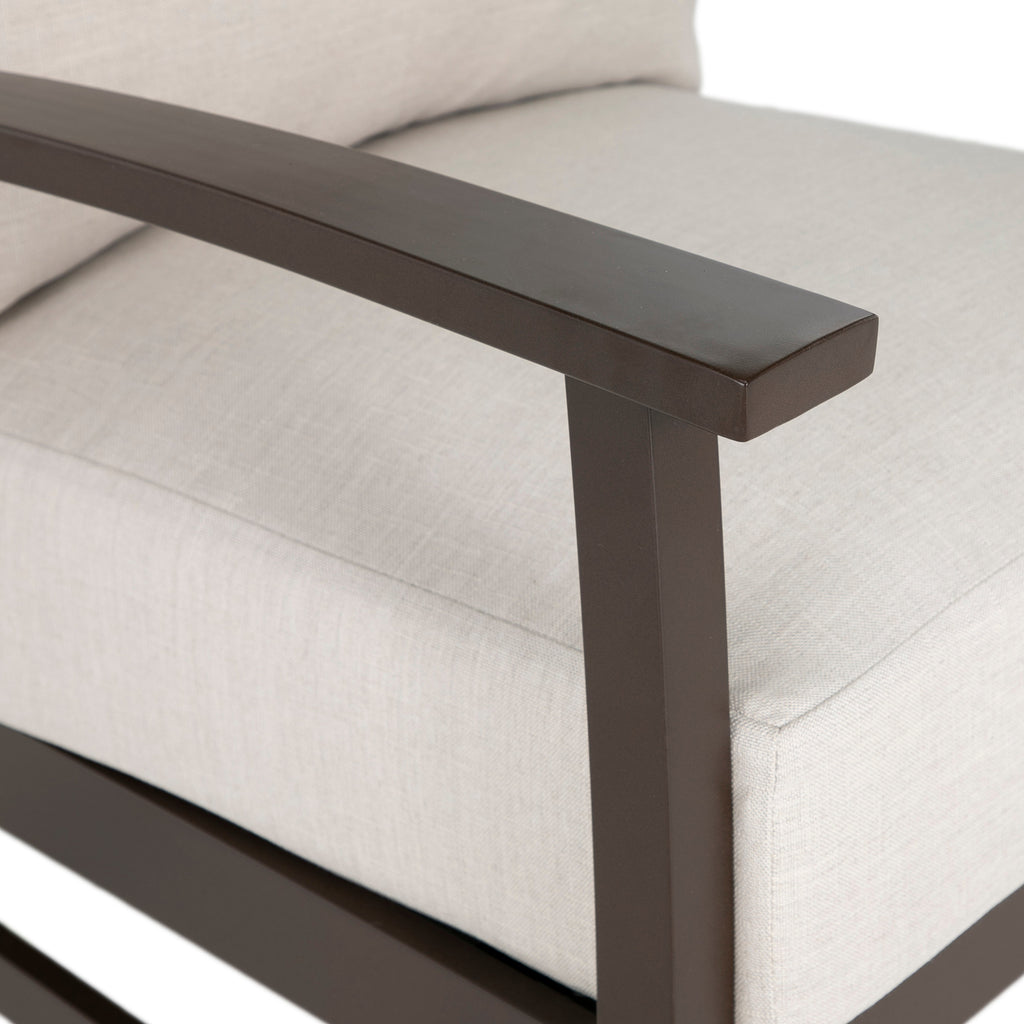 Charleston Aluminum Outdoor Lounge Chair